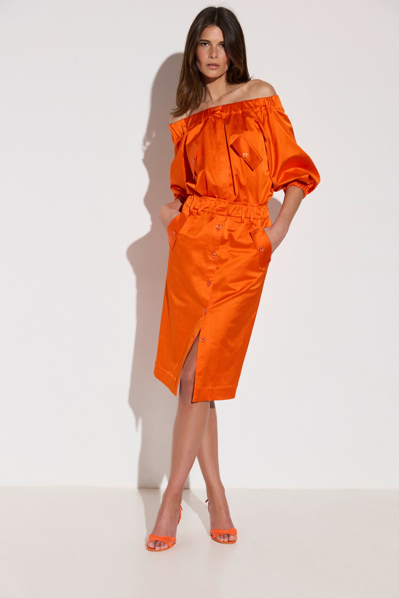 Robe midi MILITARE