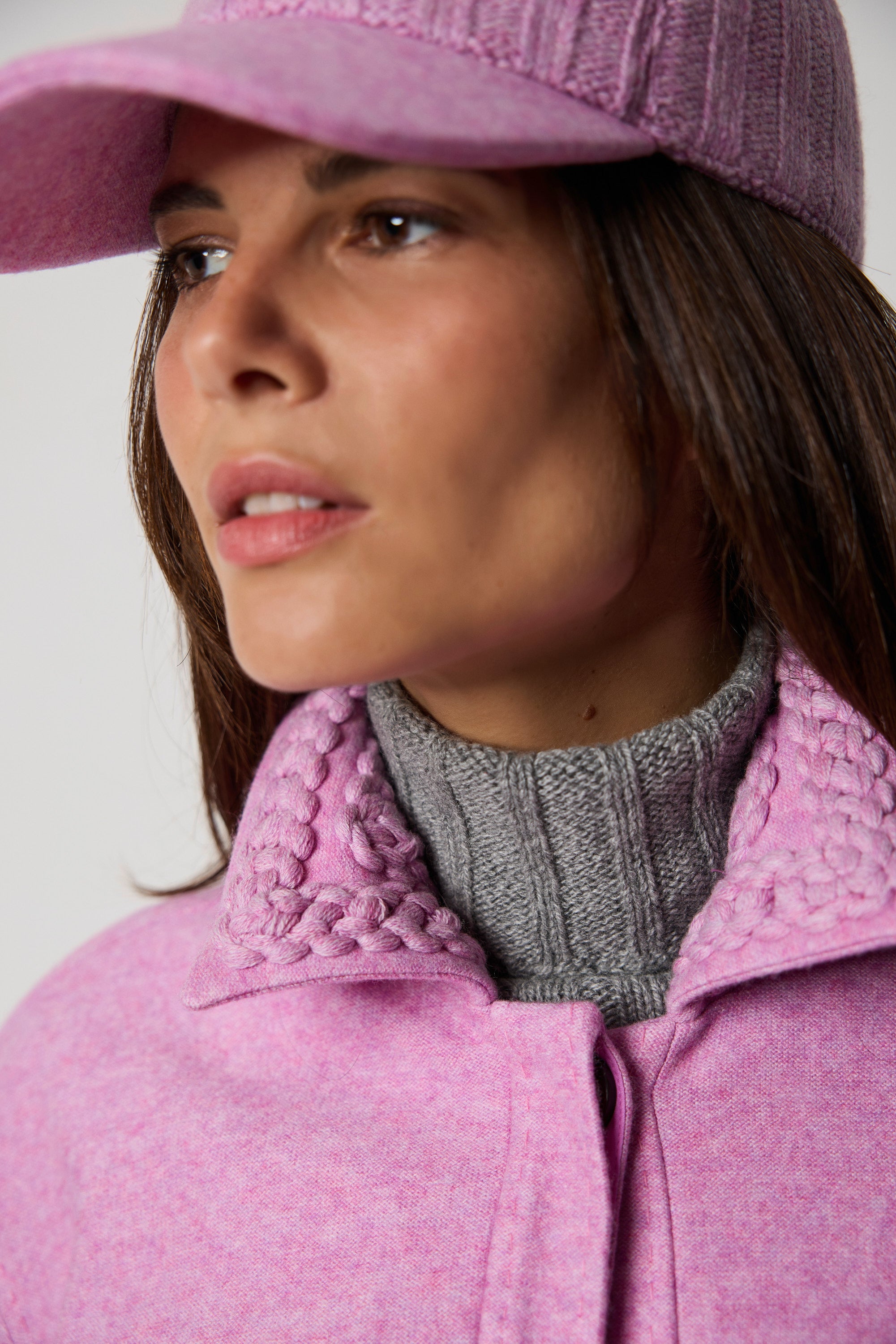 BIARRITZ felt cashmere jacket