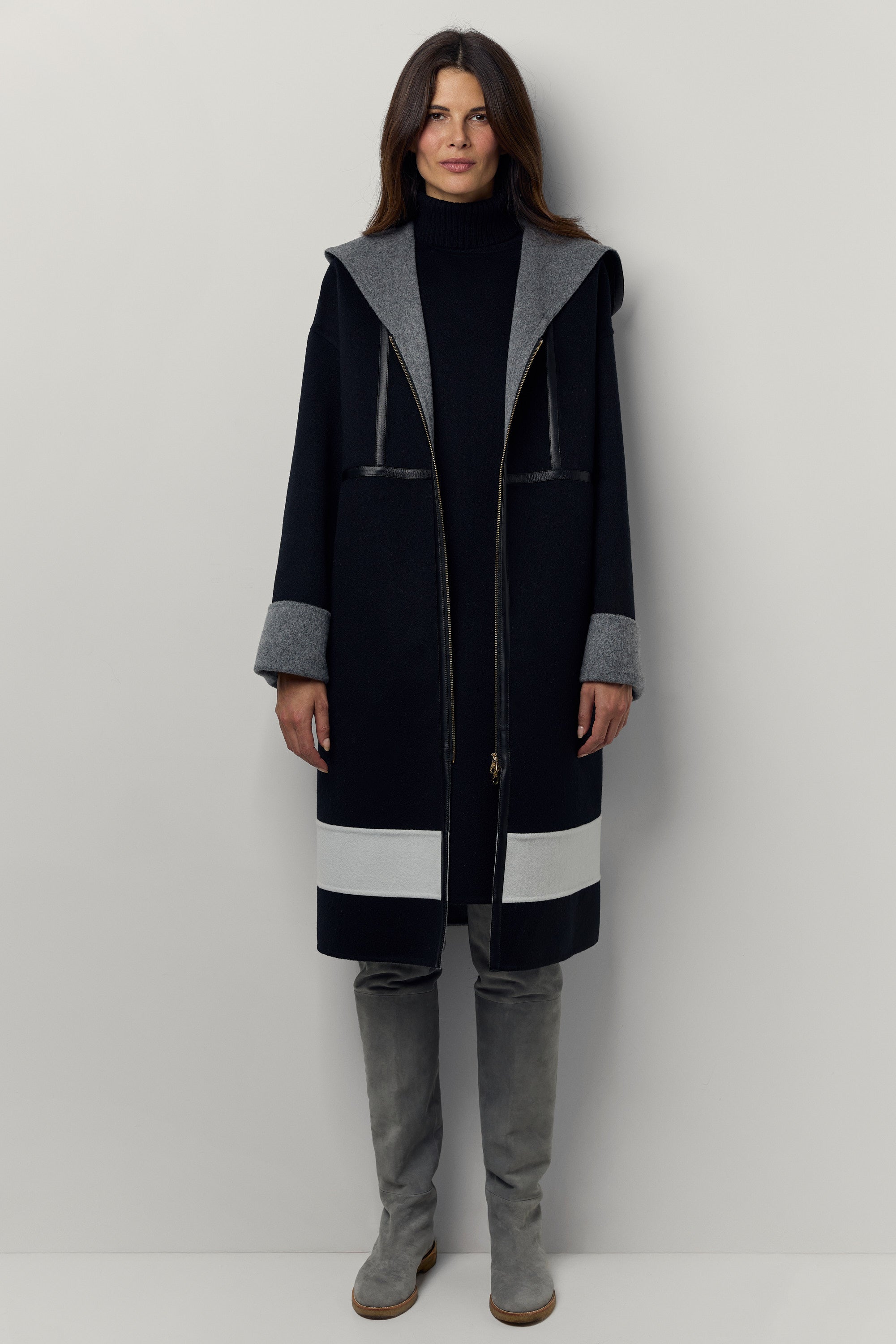 Duffle Coat en cachemire double