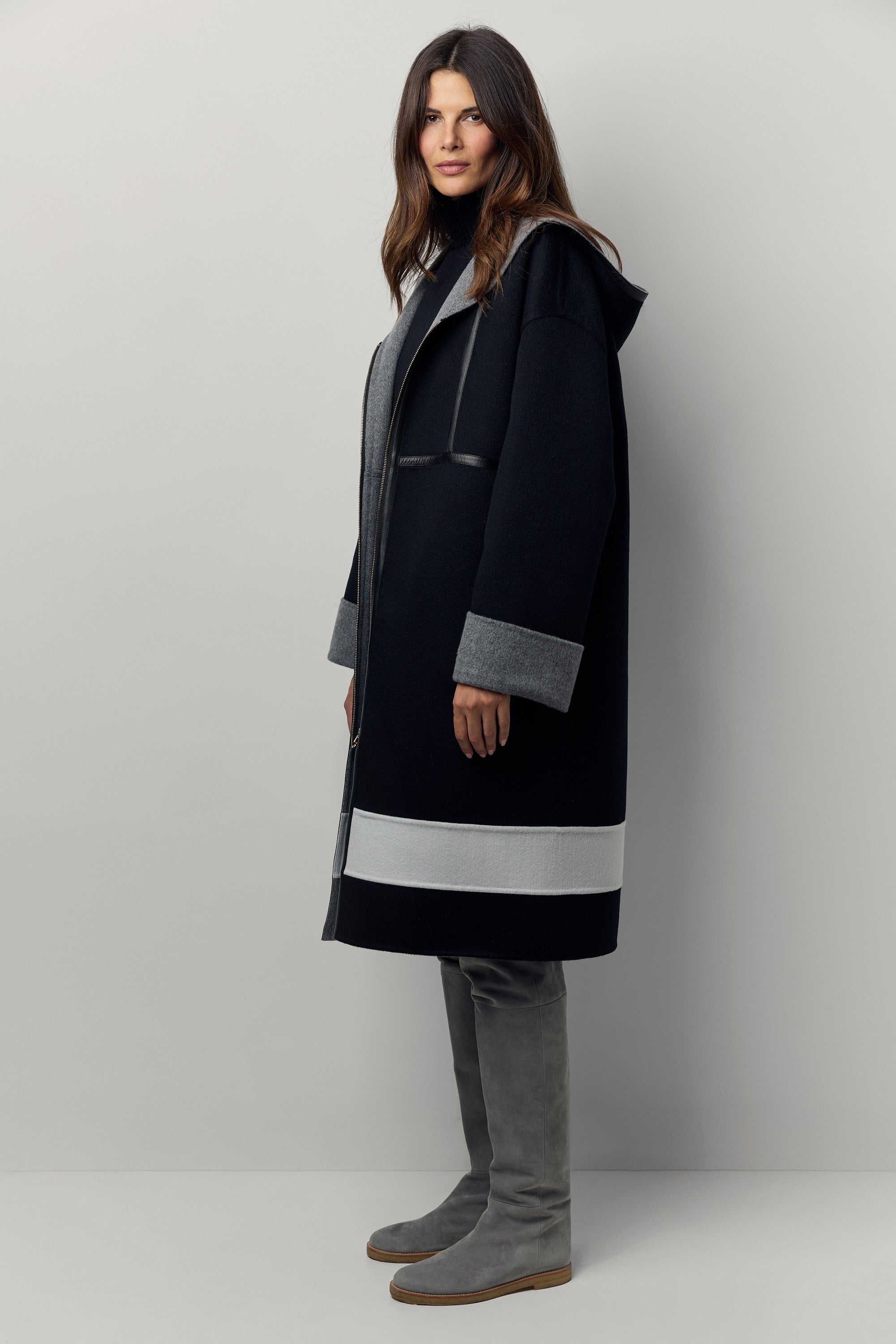Duffle Coat en cachemire double