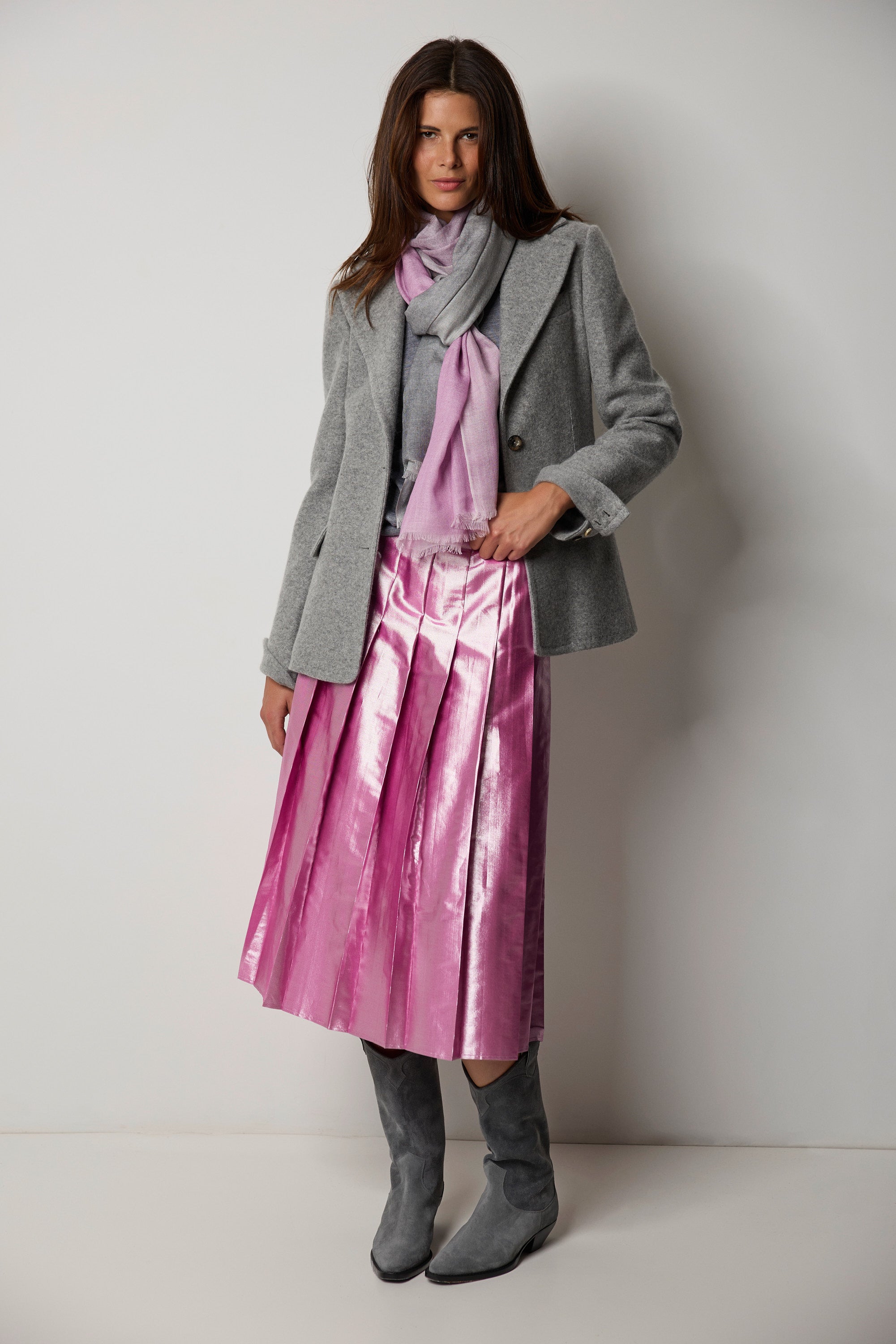 PARIGI felt cashmere jacket