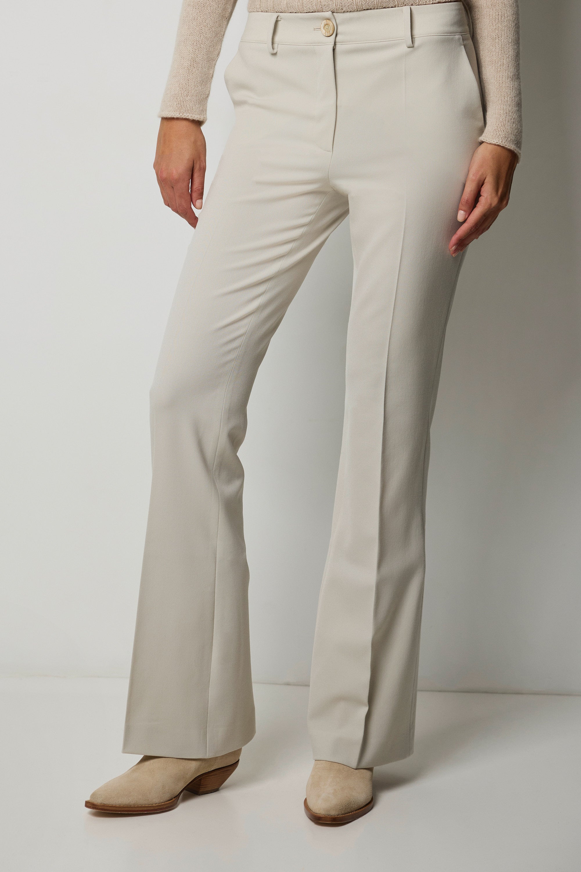 BRIGITTE stretch wool pants