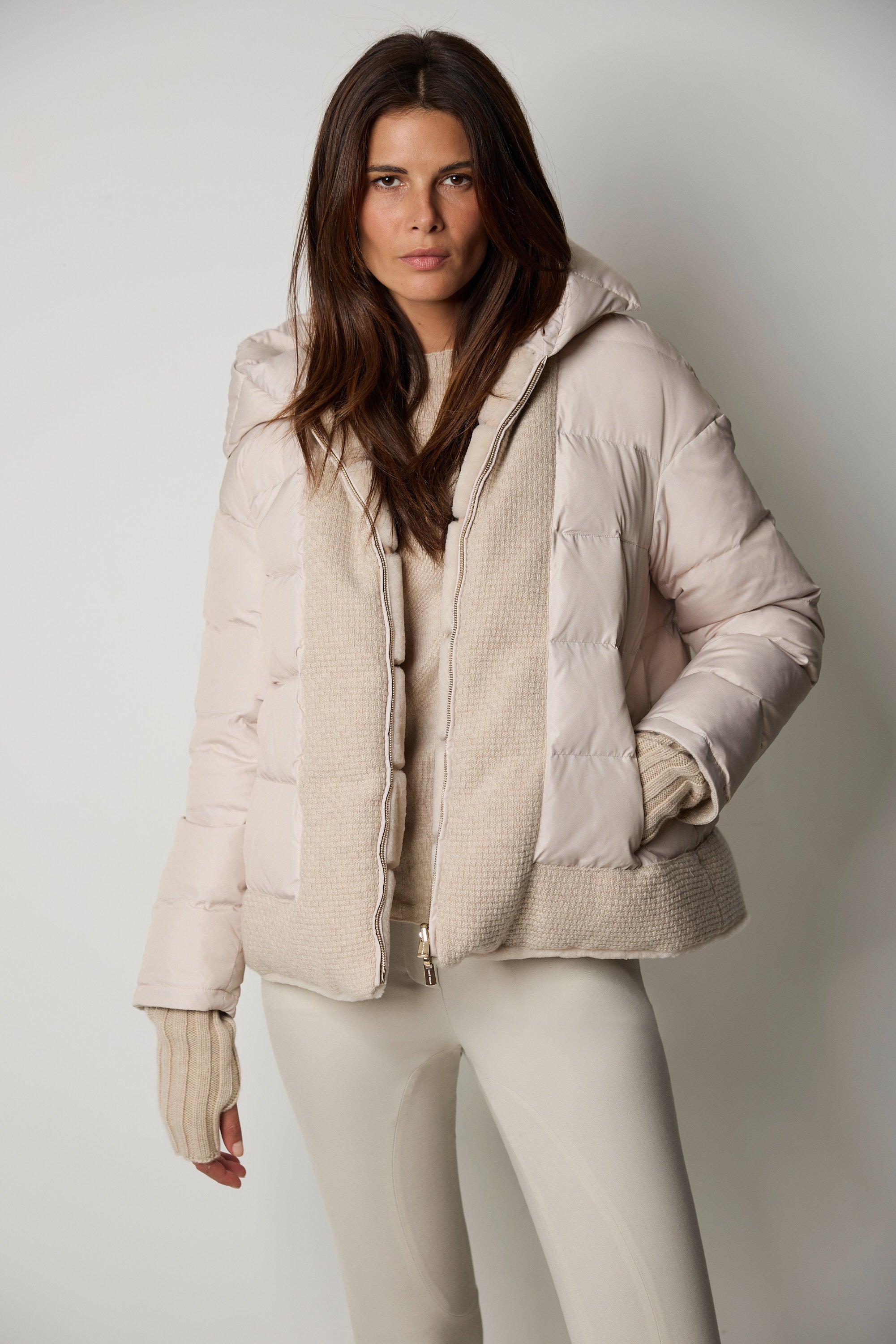 CORTINA reversible down jacket