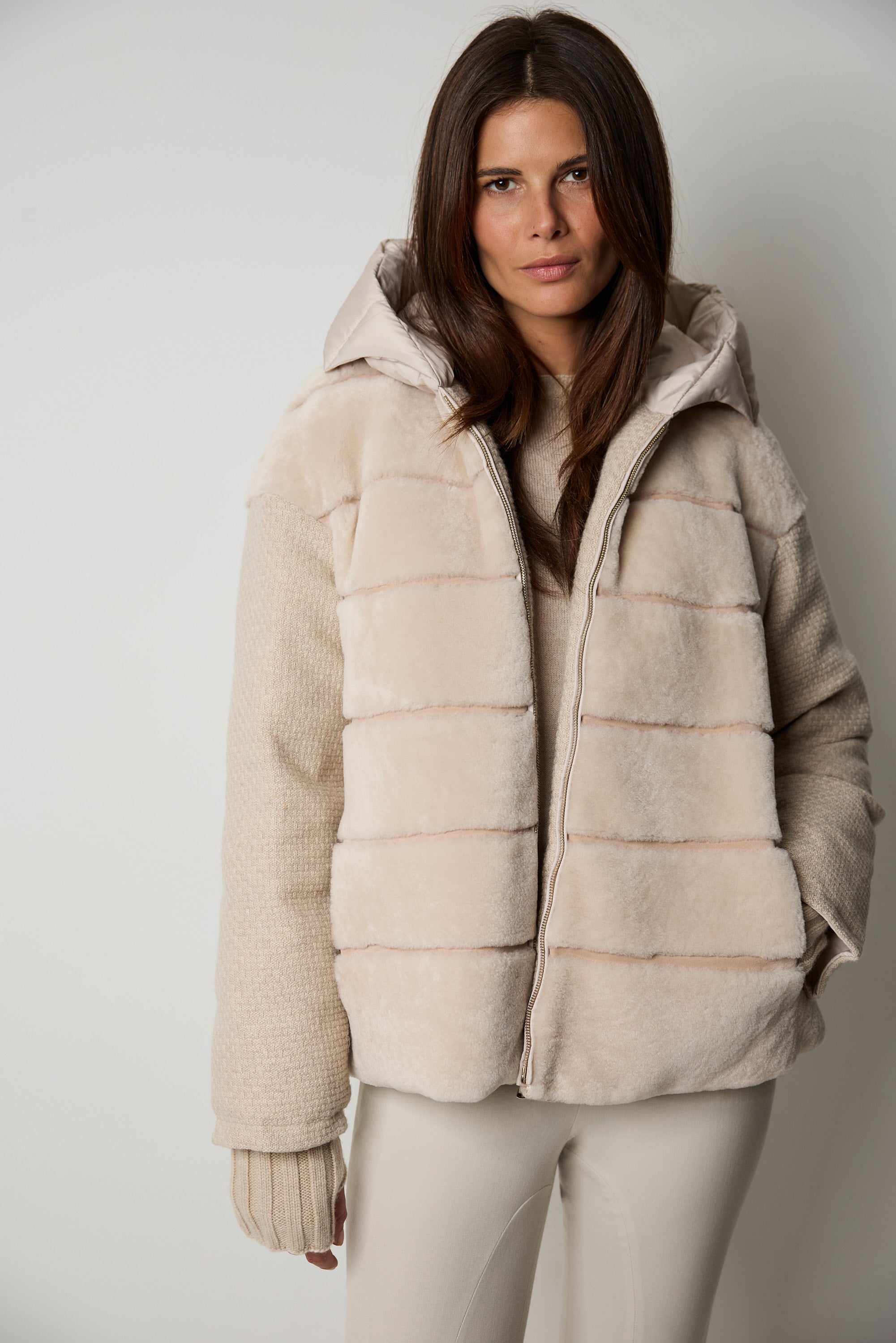 CORTINA reversible down jacket