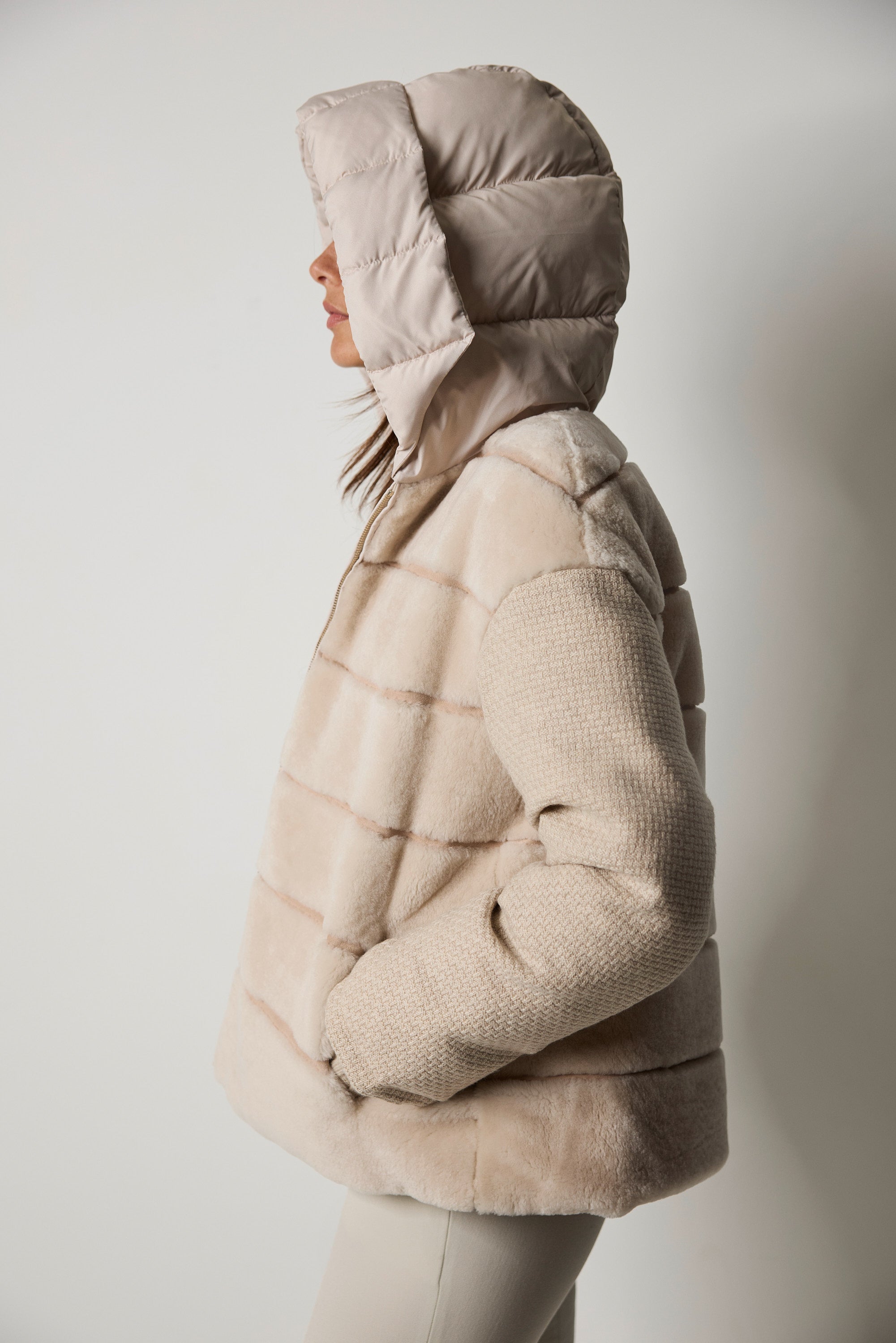 CORTINA reversible down jacket