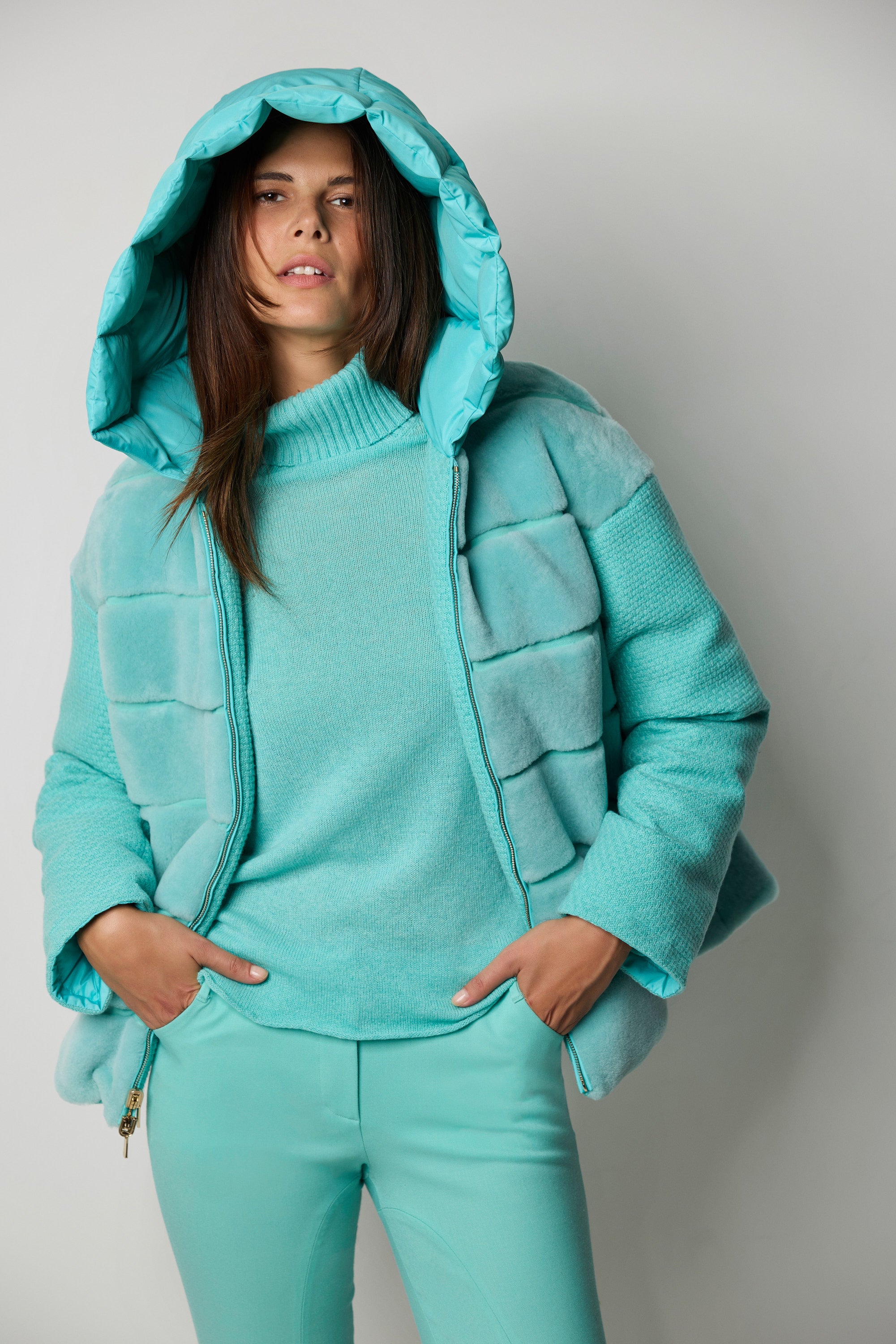 CORTINA reversible down jacket