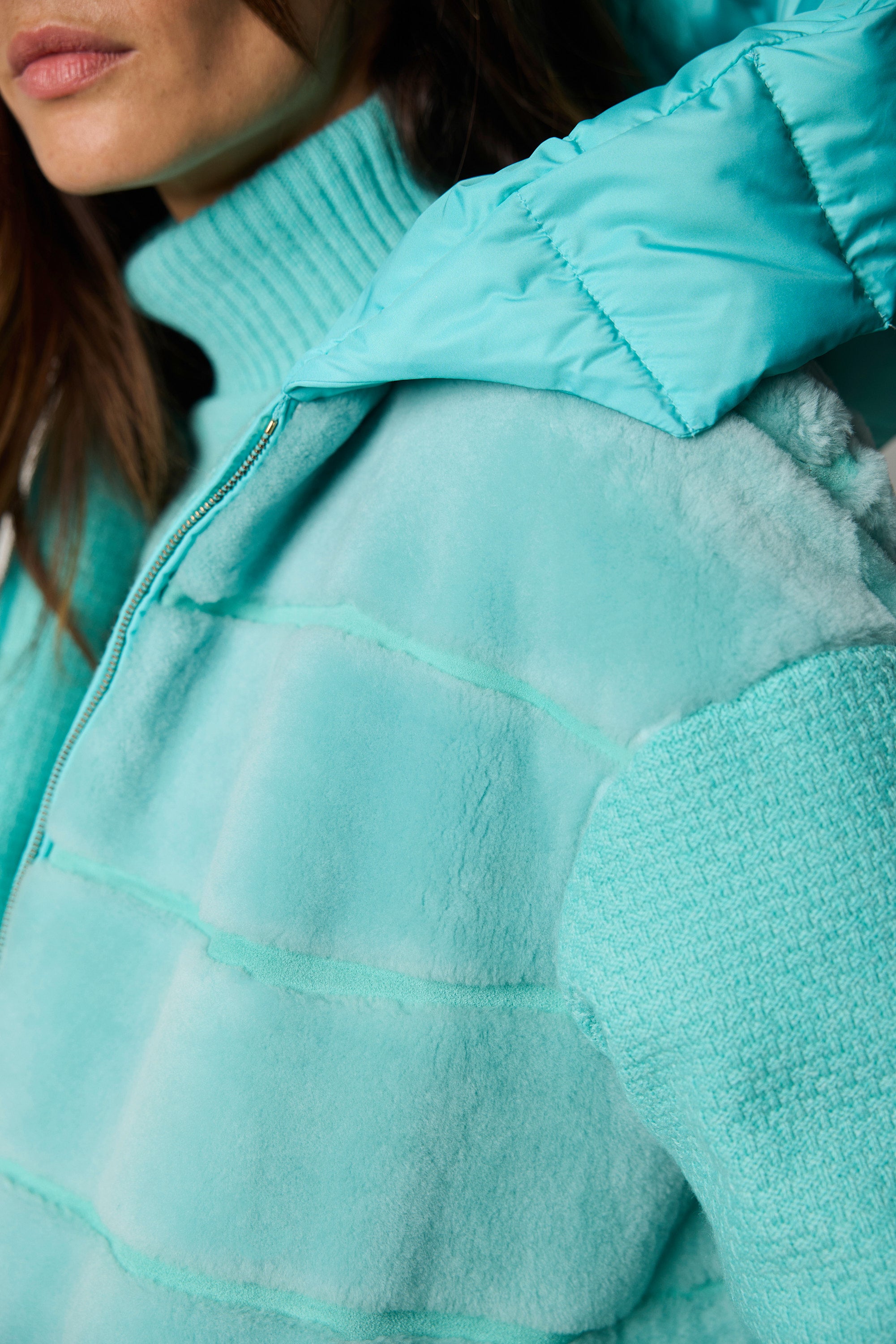 CORTINA reversible down jacket