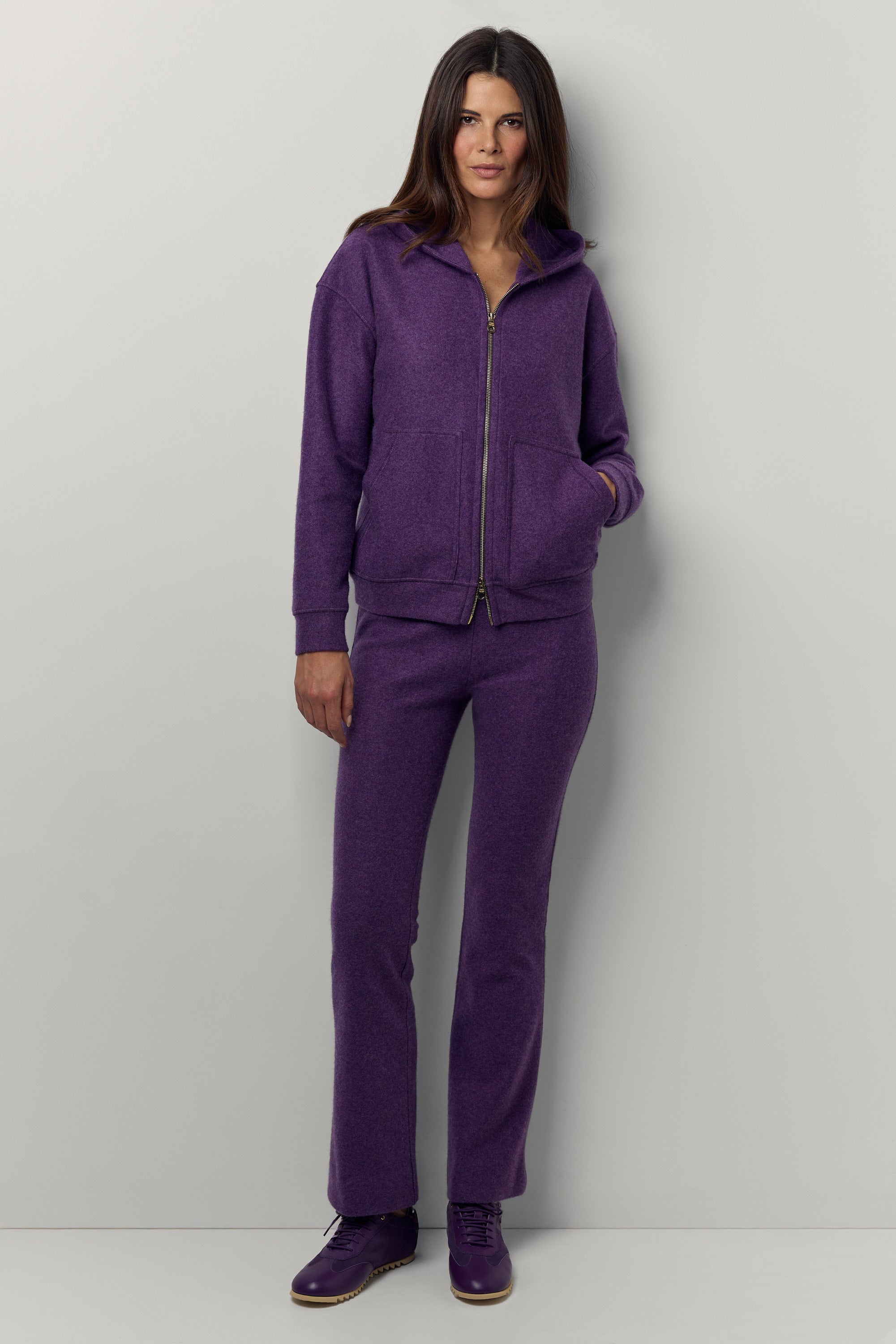 Blouson de jogging en cachemire felt