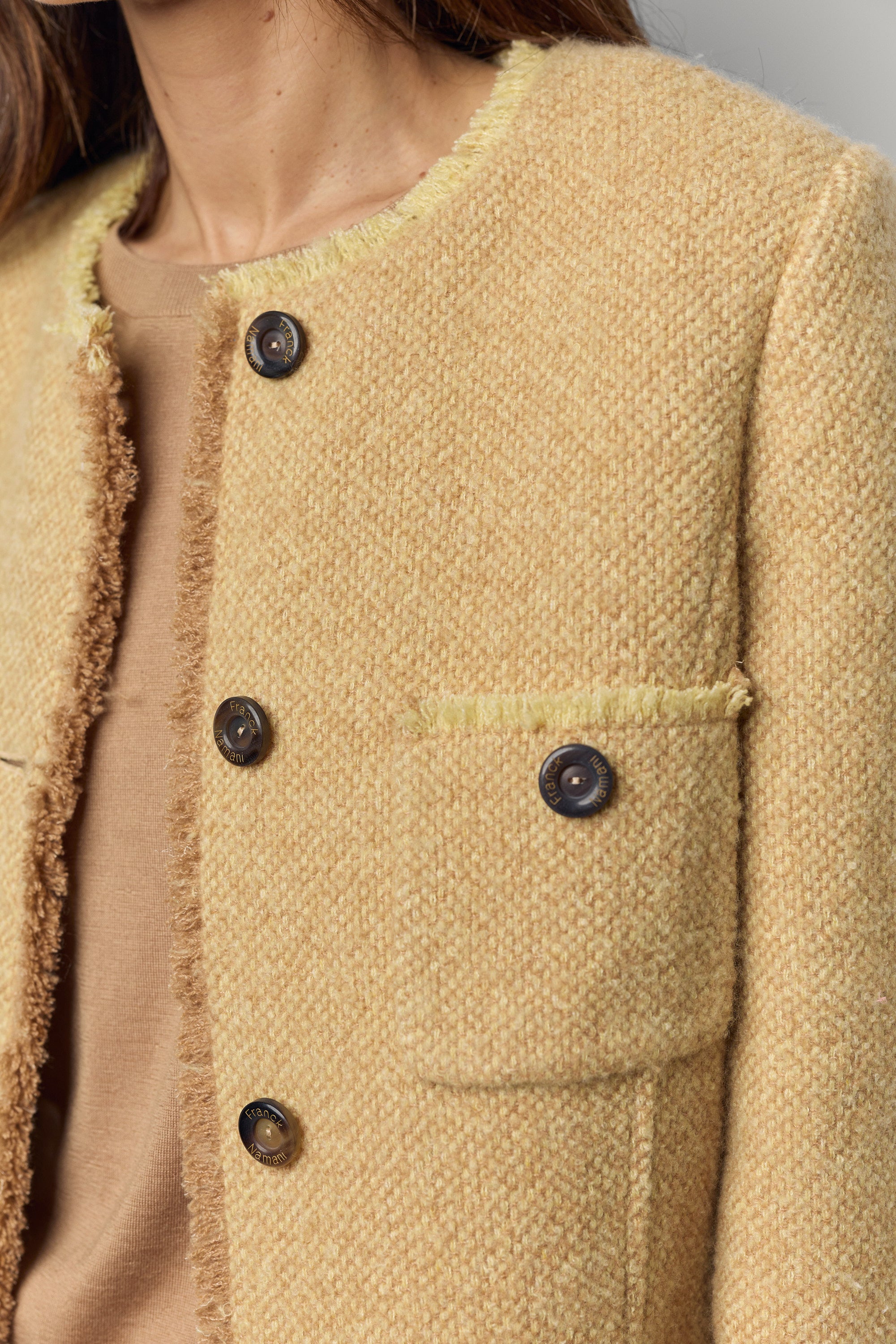 Raw-cut Jacket