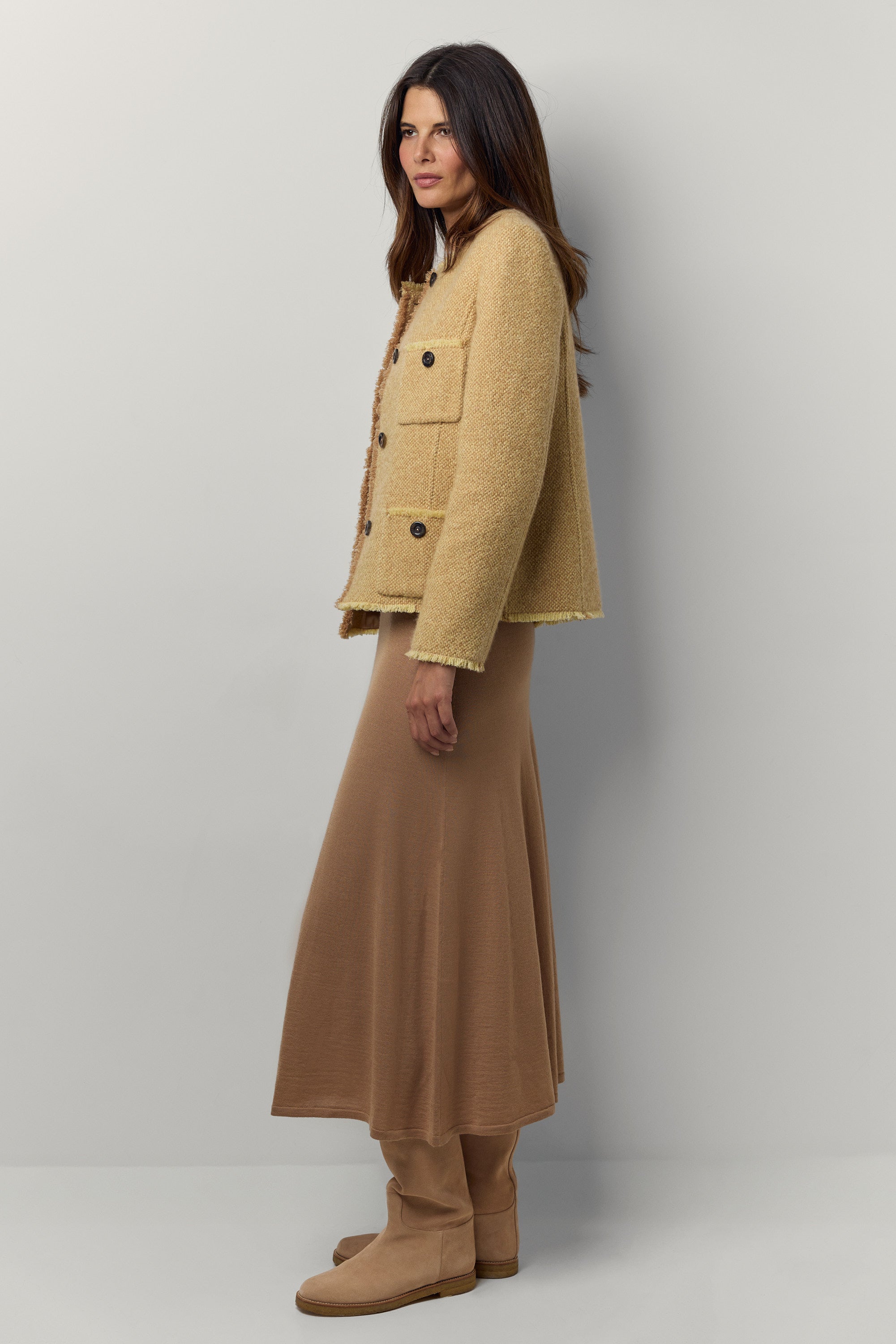 Raw-cut Jacket