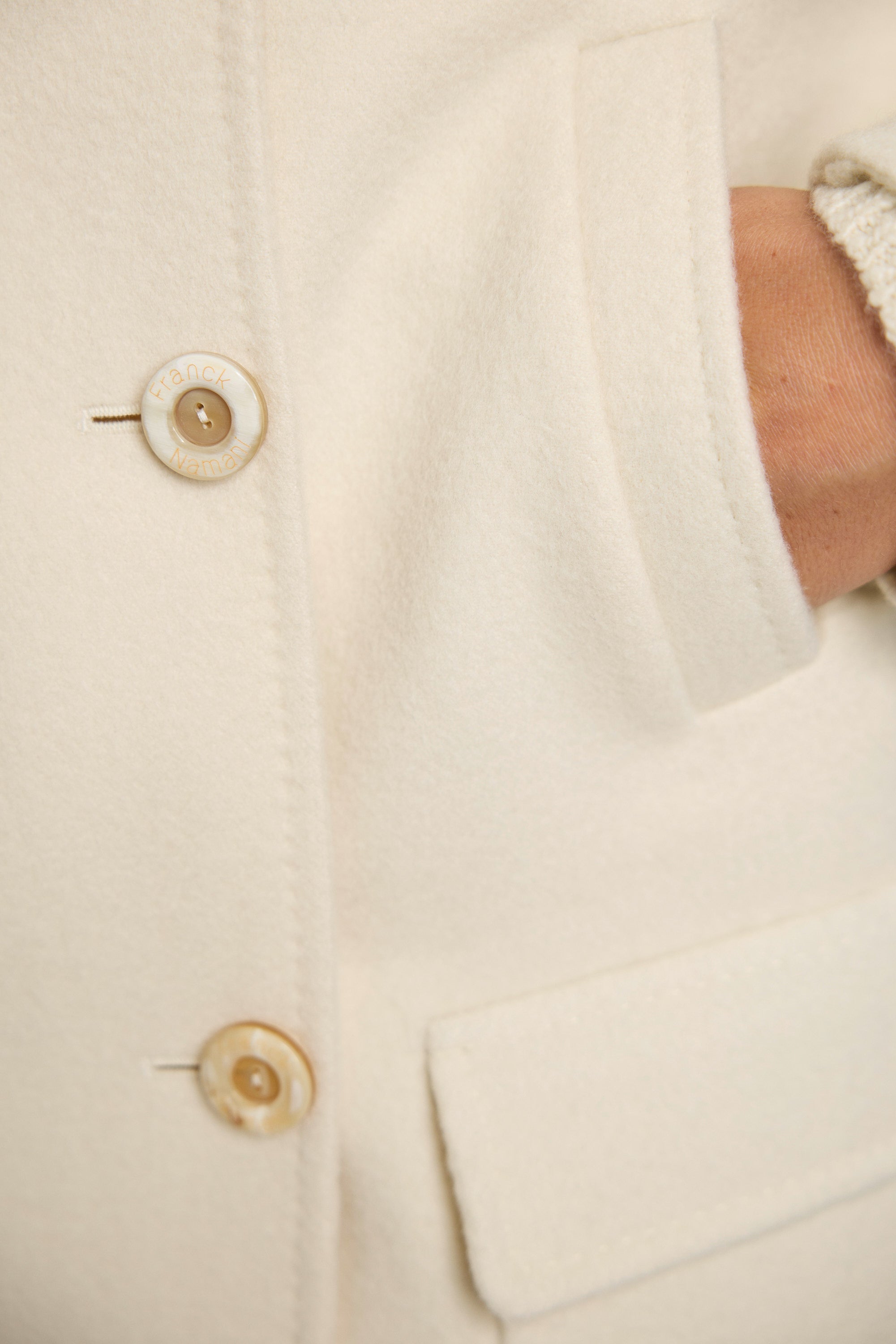 NAPOLI double cashmere pea coat