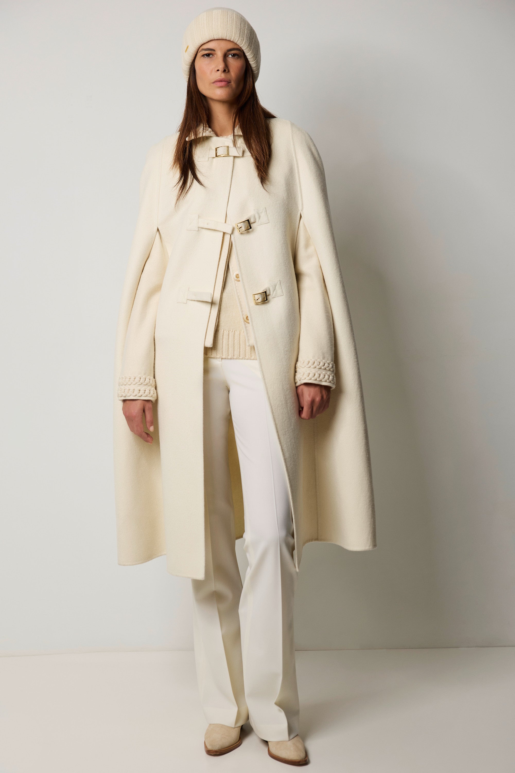 VENEZIA double cashmere cape