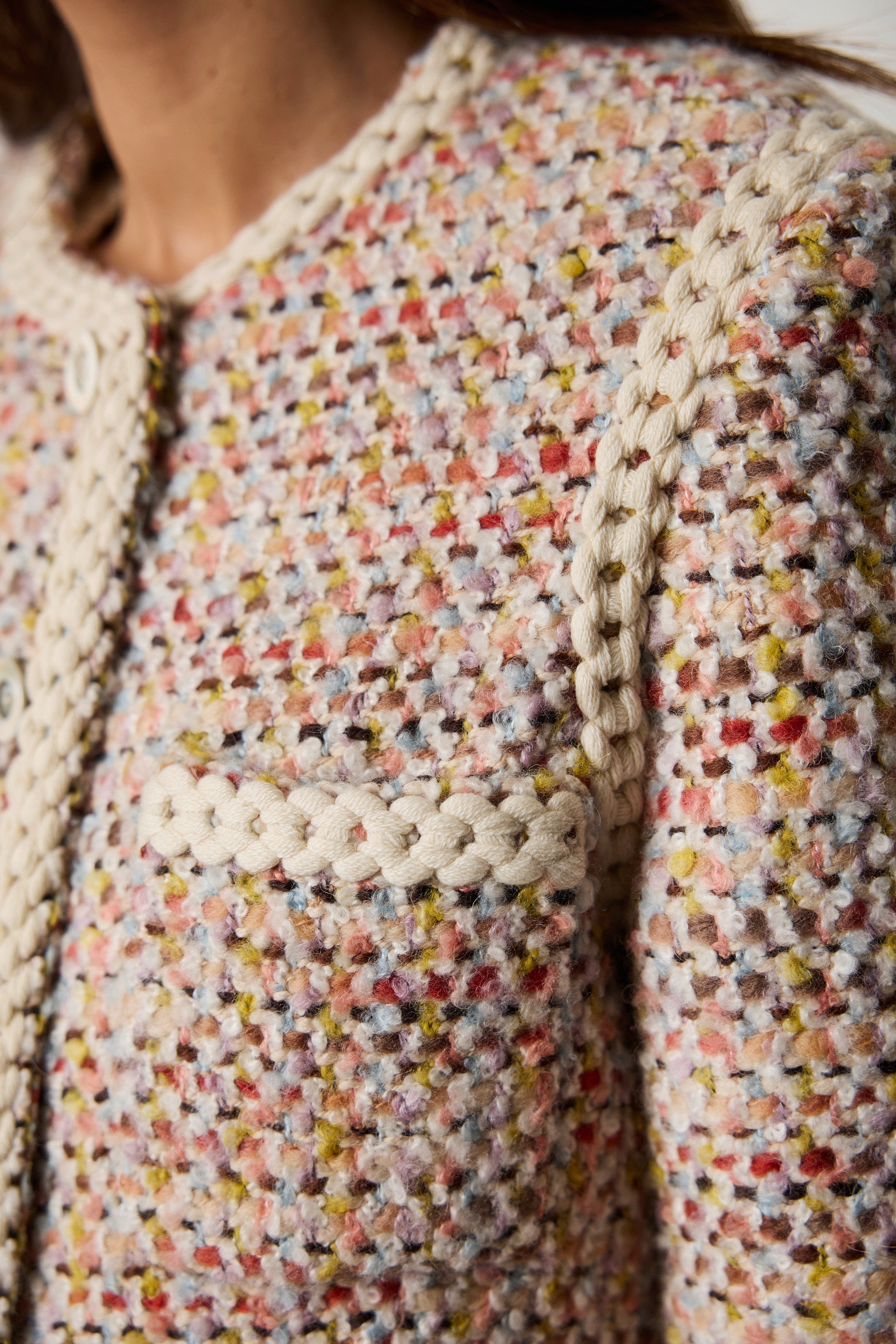 DEAUVILLE cashmere and silk jacket