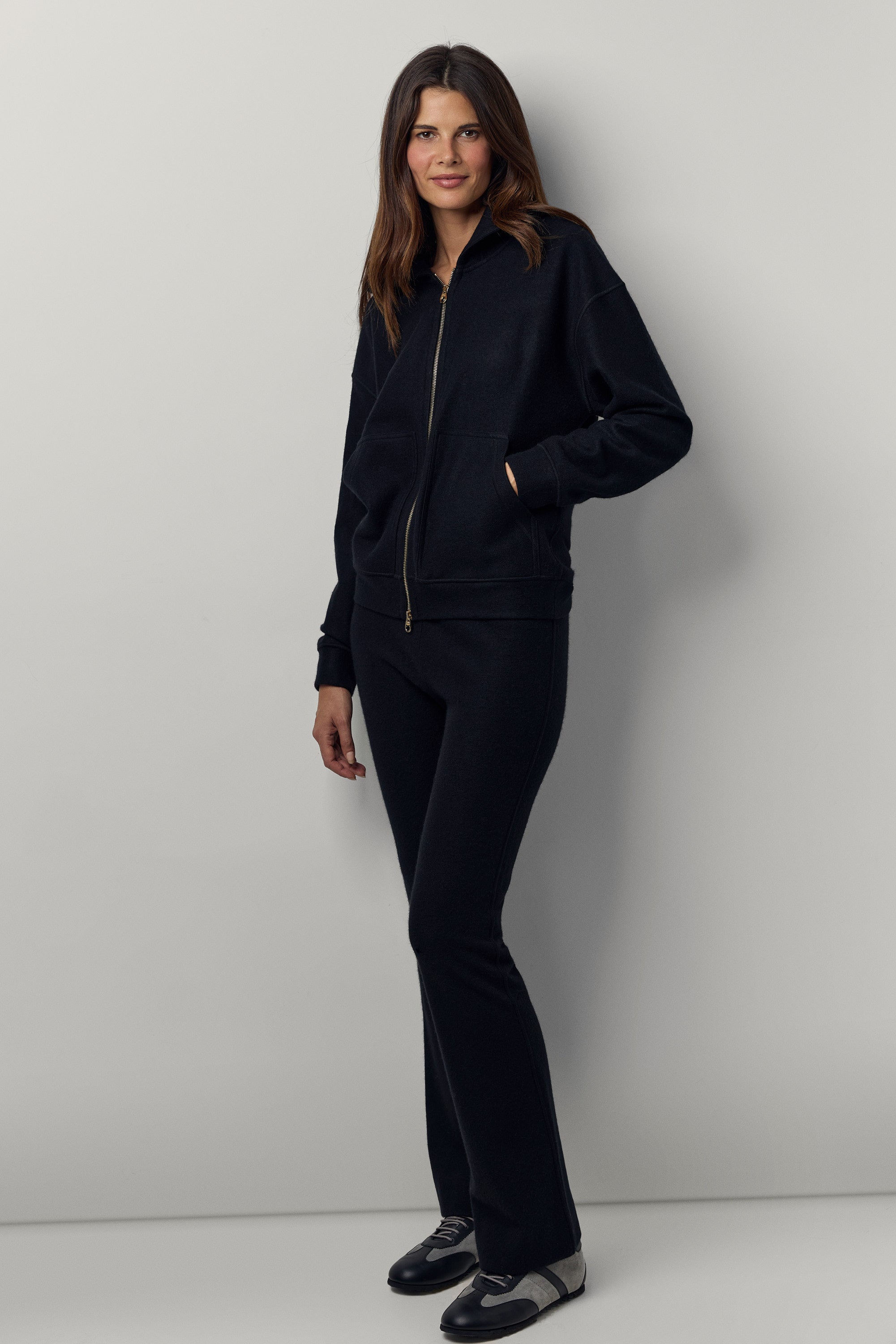Blouson de jogging en cachemire felt