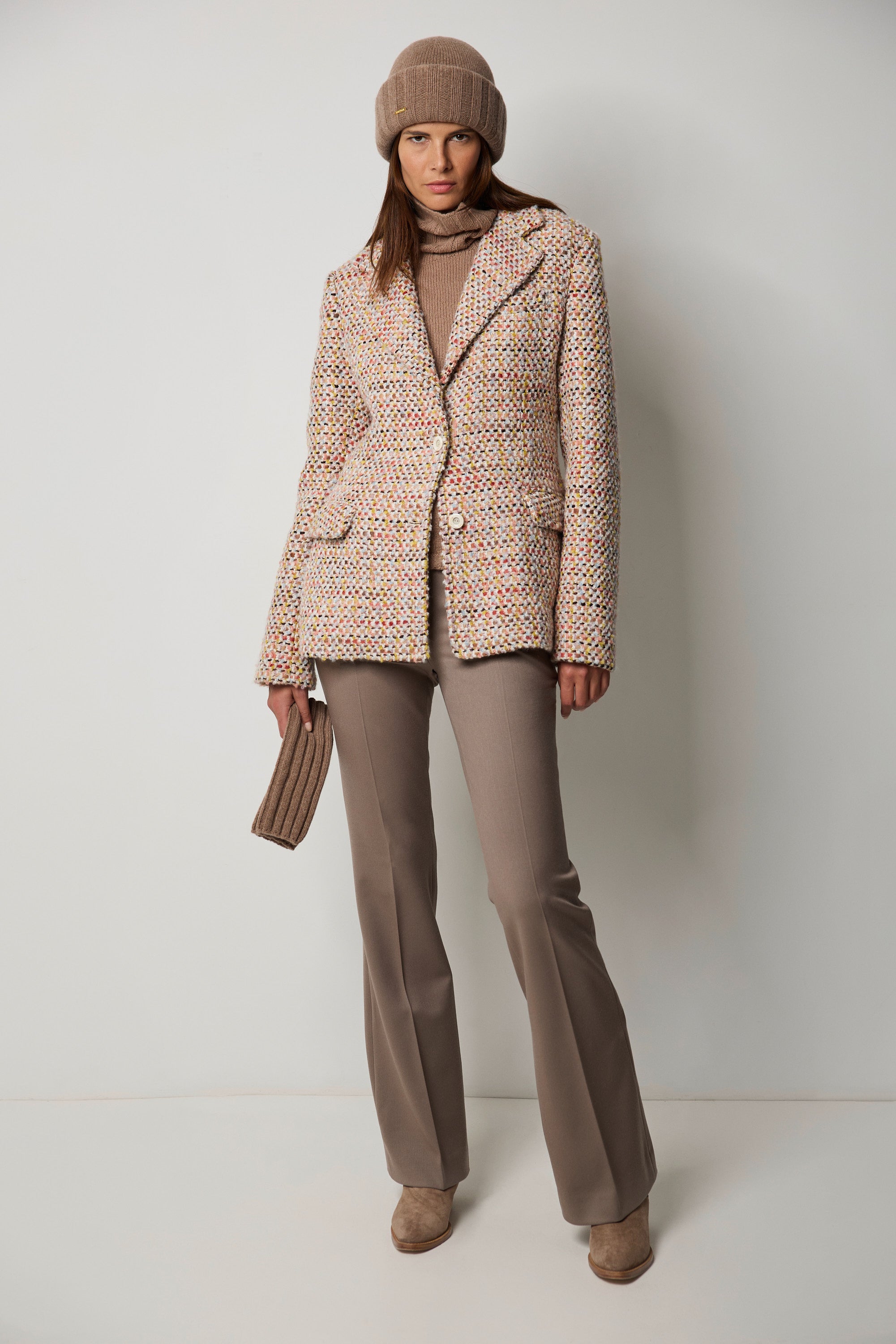 PARIGI cashmere and silk jacket
