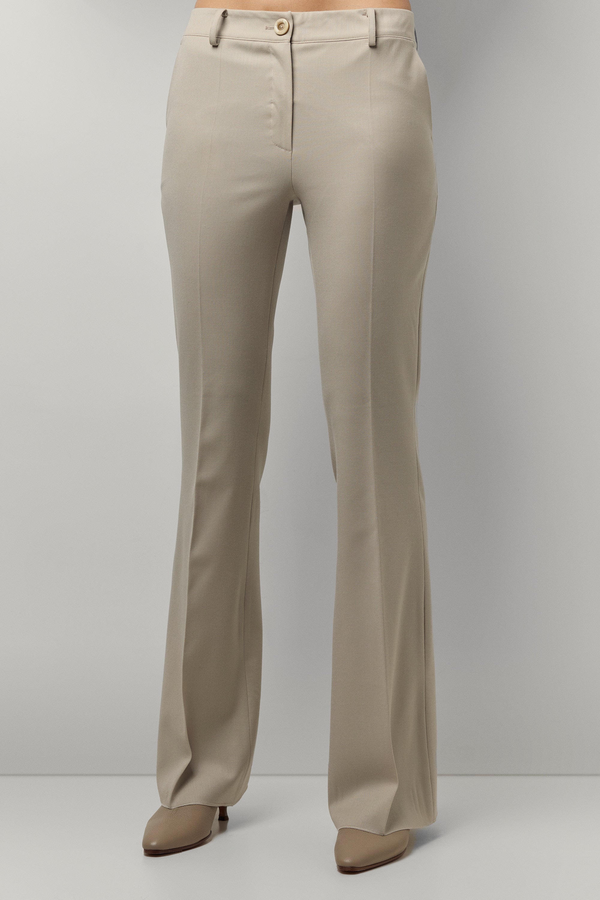 Pantalon Brigitte en laine stretch
