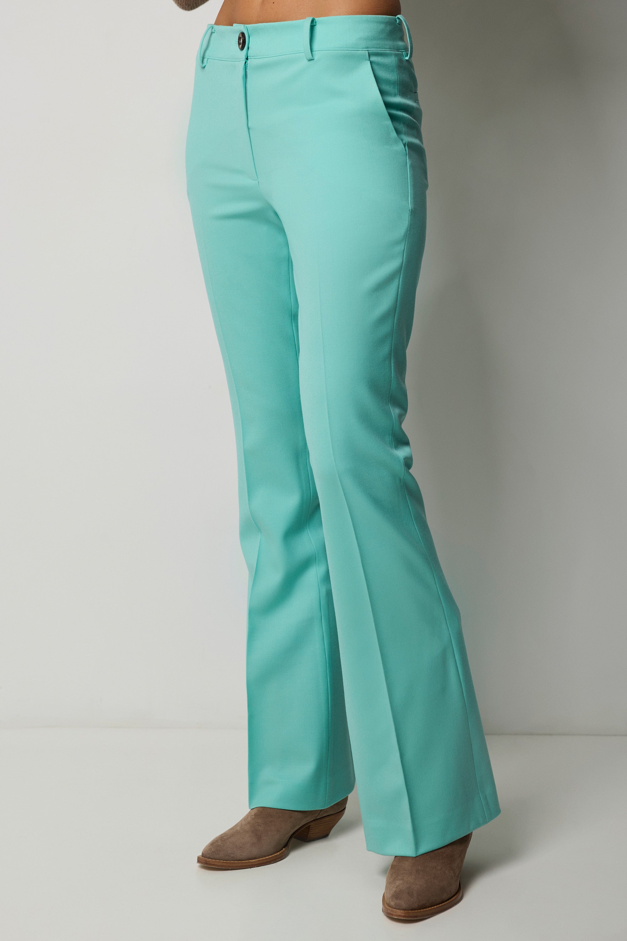 BRIGITTE stretch wool pants