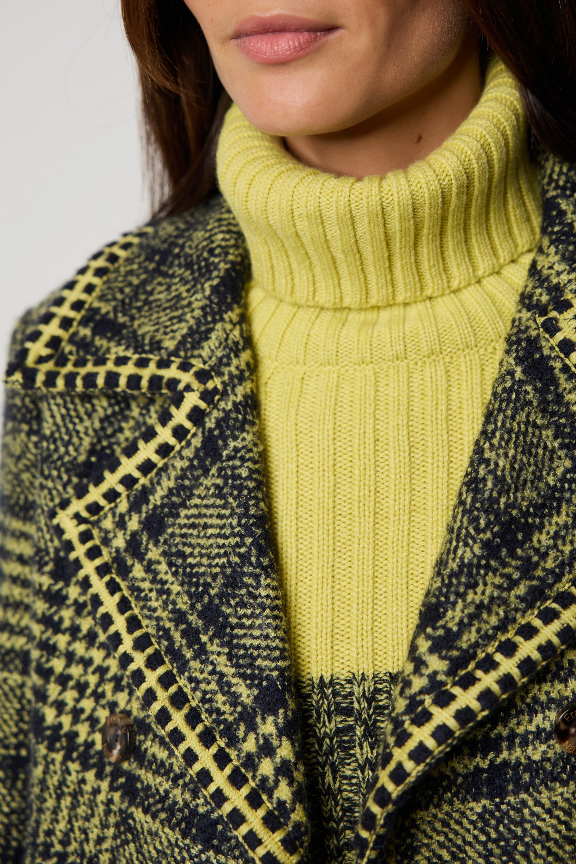 NEW YORK cashmere and silk bouclé jacket