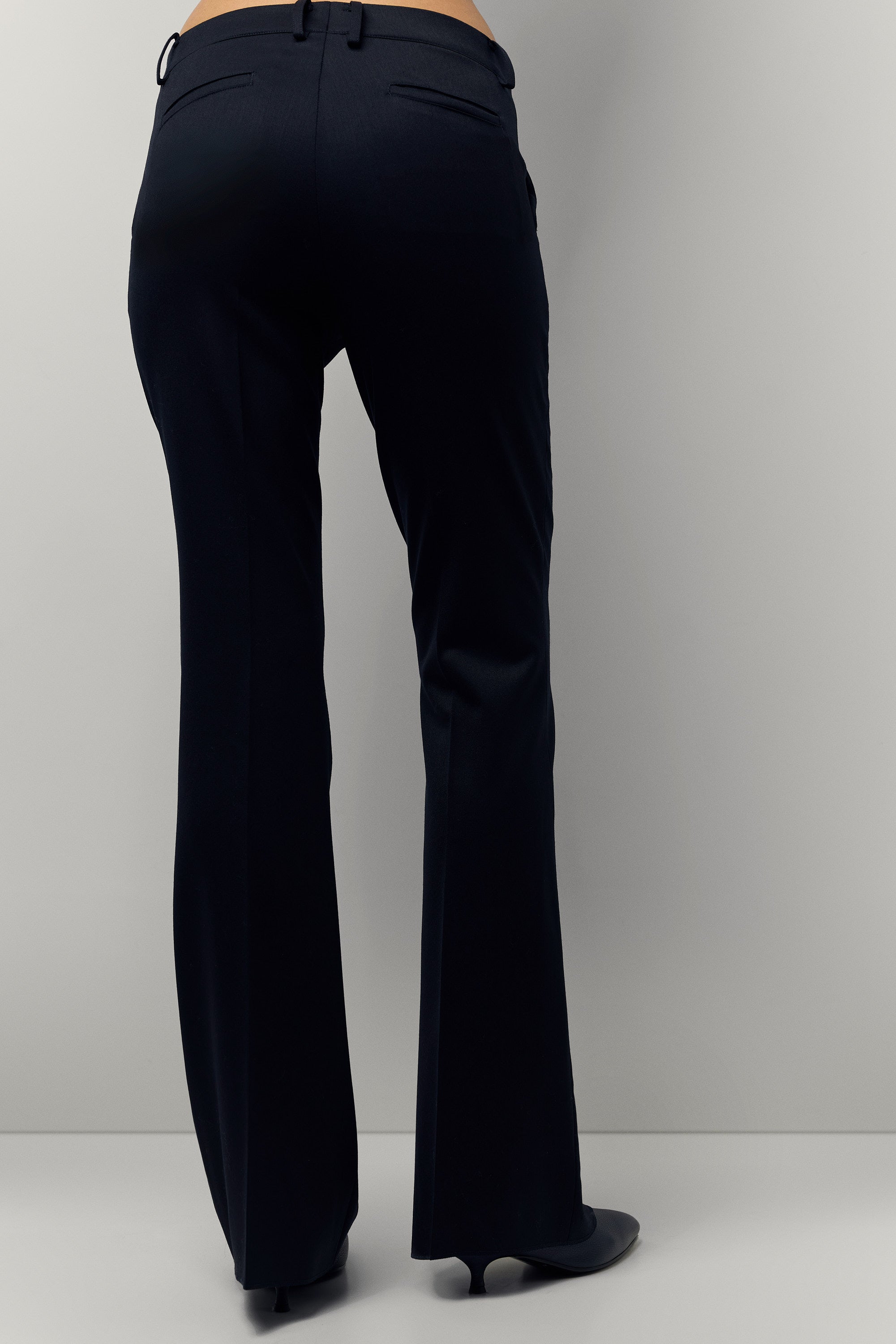 Pantalon Brigitte en laine stretch