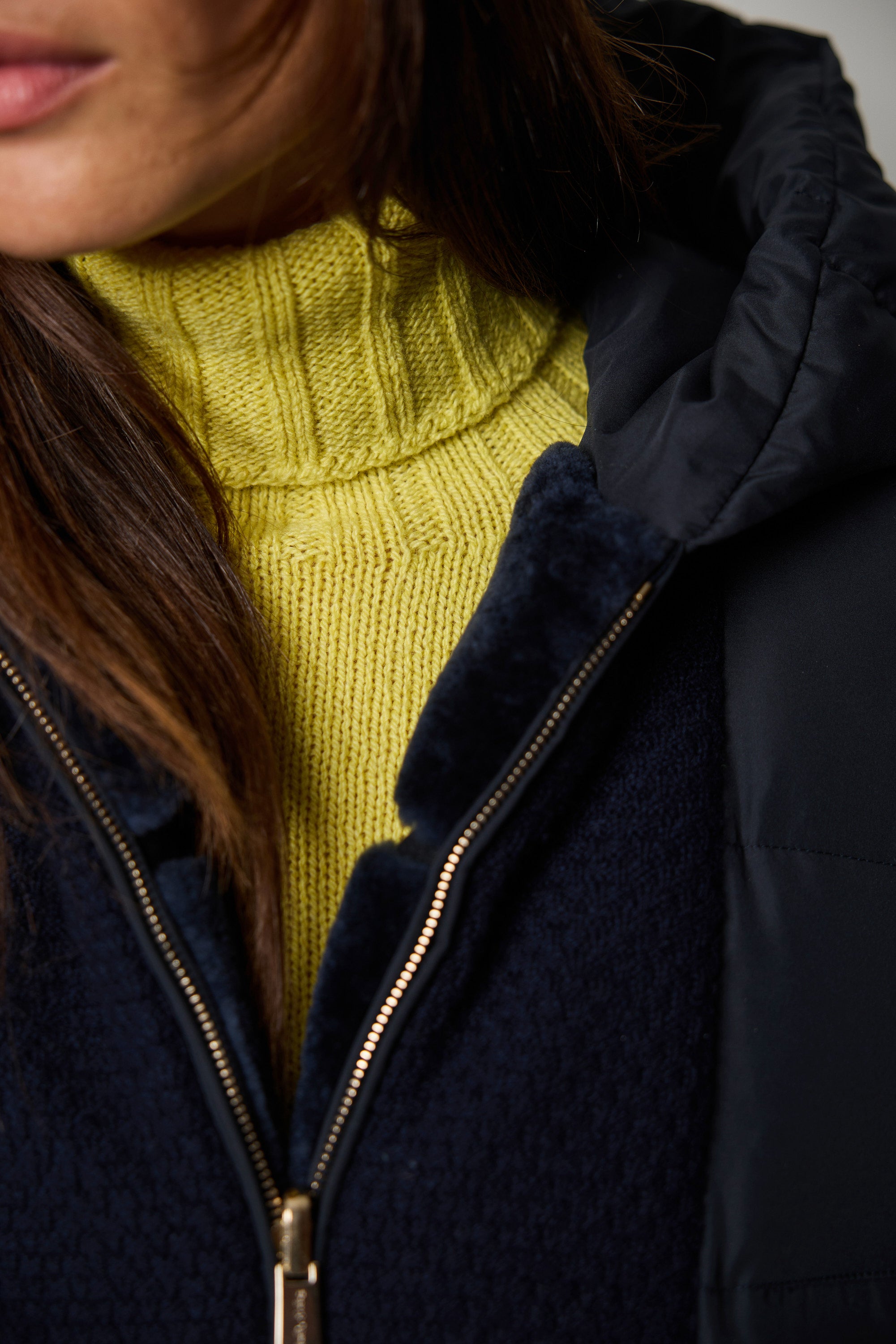 CORTINA reversible down jacket