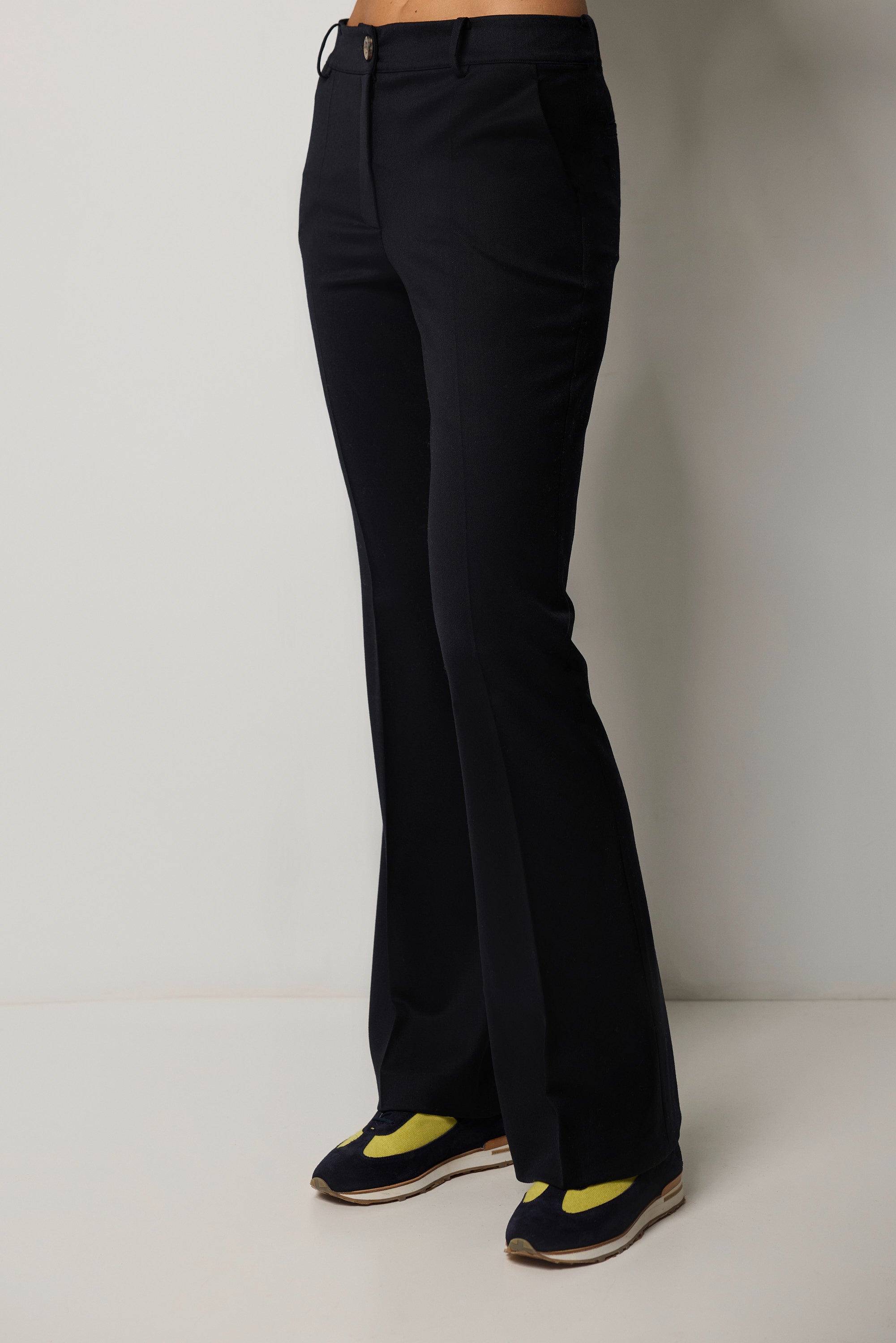 BRIGITTE stretch wool pants