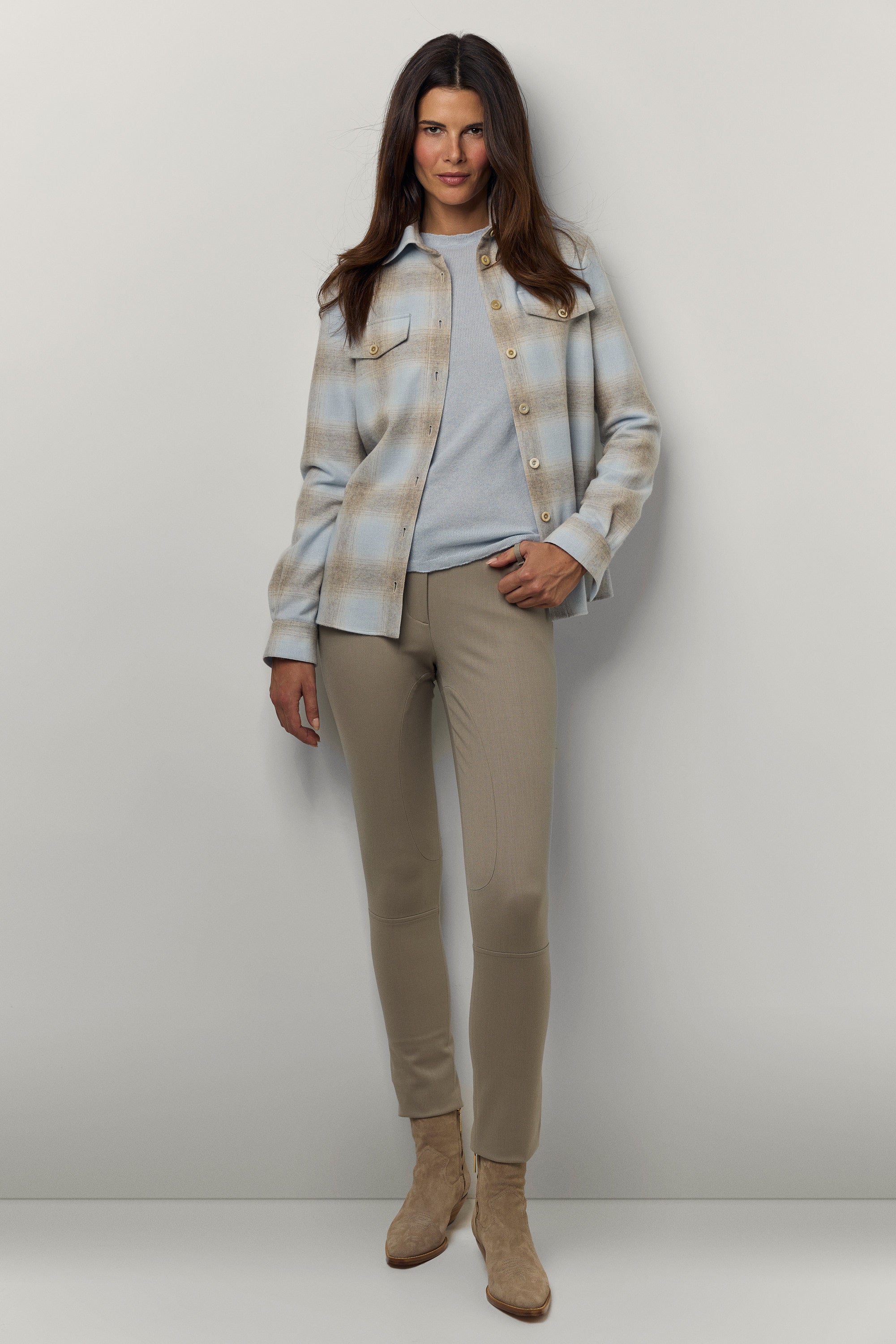 Cashmere Tartan Shirt