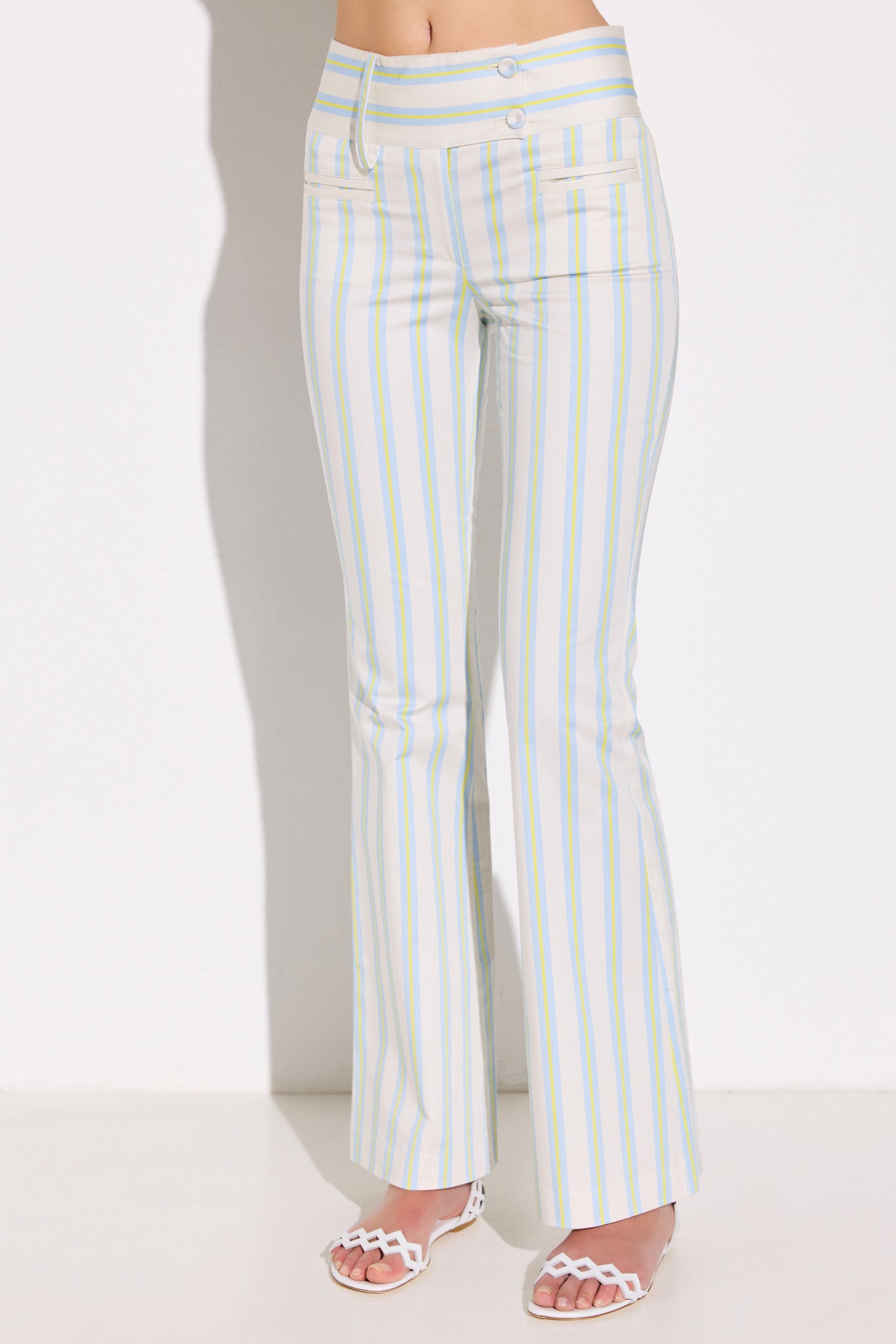 RIGA striped trousers