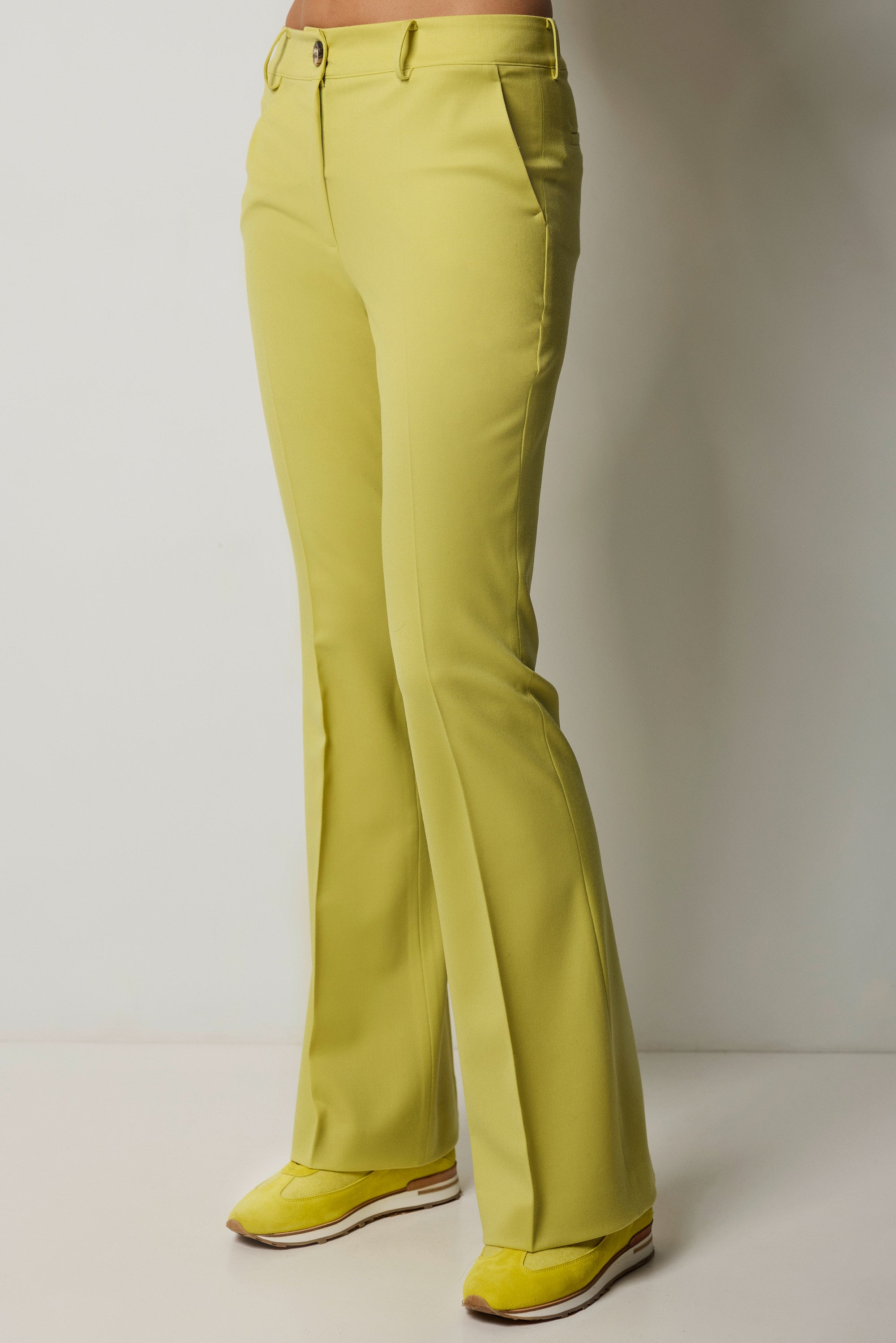 BRIGITTE stretch wool pants
