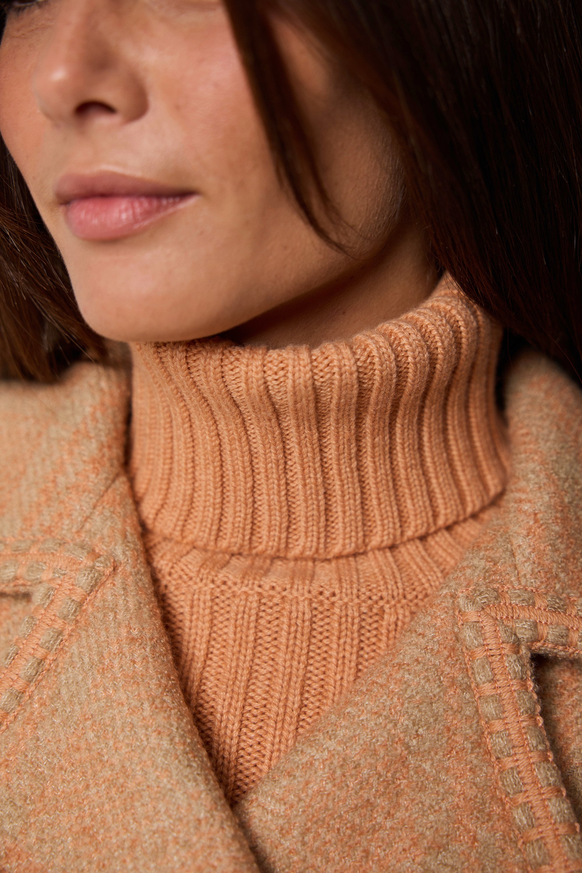 NEW YORK cashmere and silk bouclé jacket