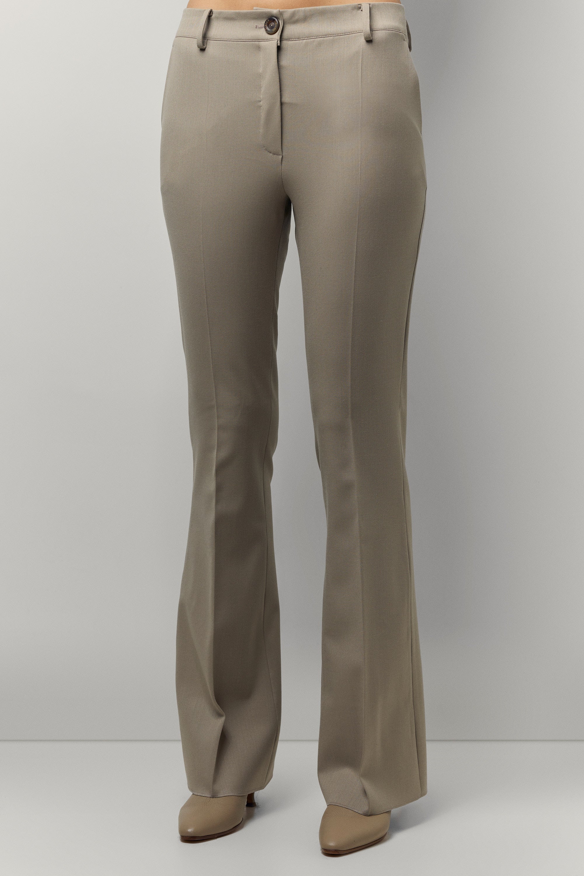 Pantalon Brigitte en laine stretch