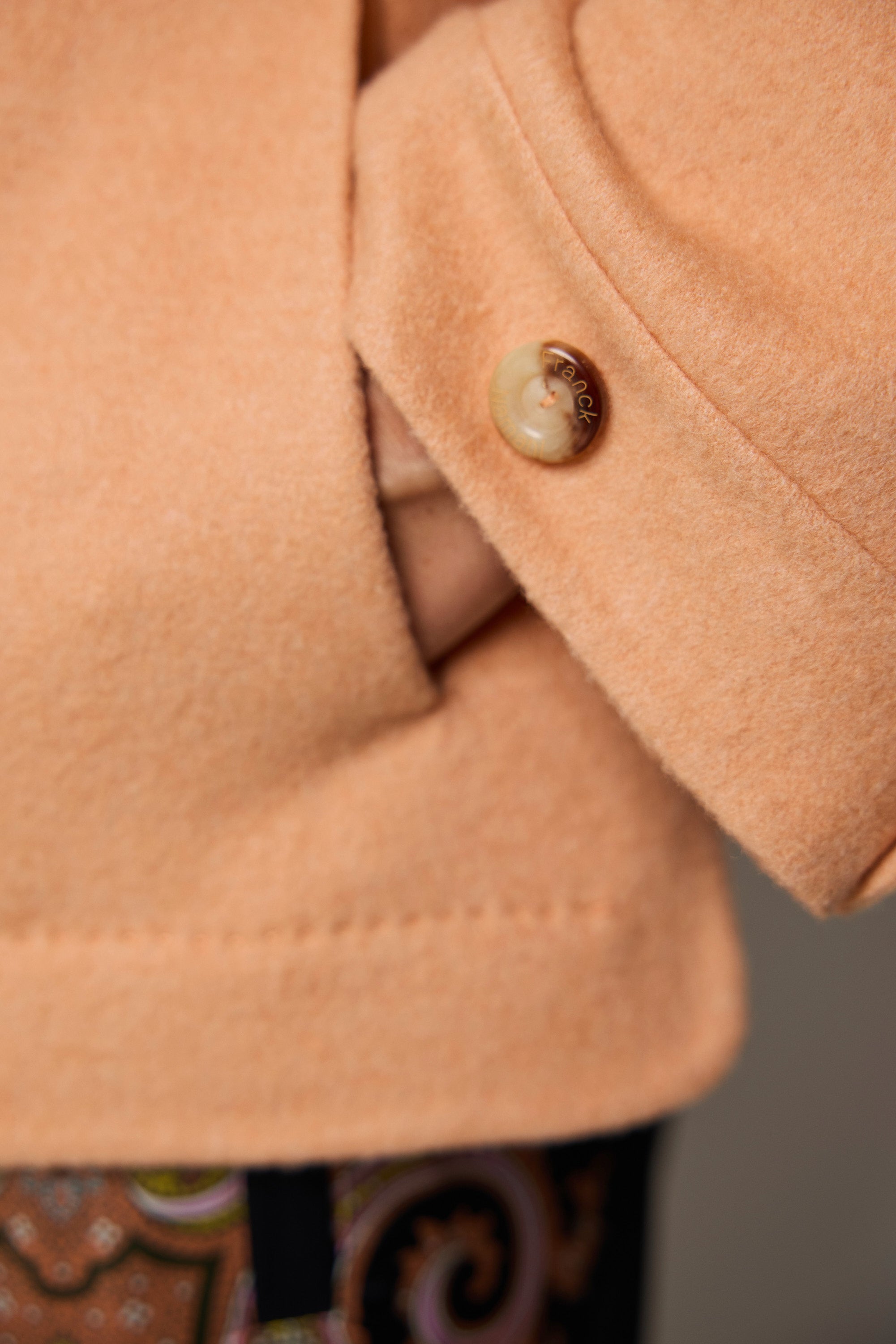 CAPRI double cashmere shirt jacket