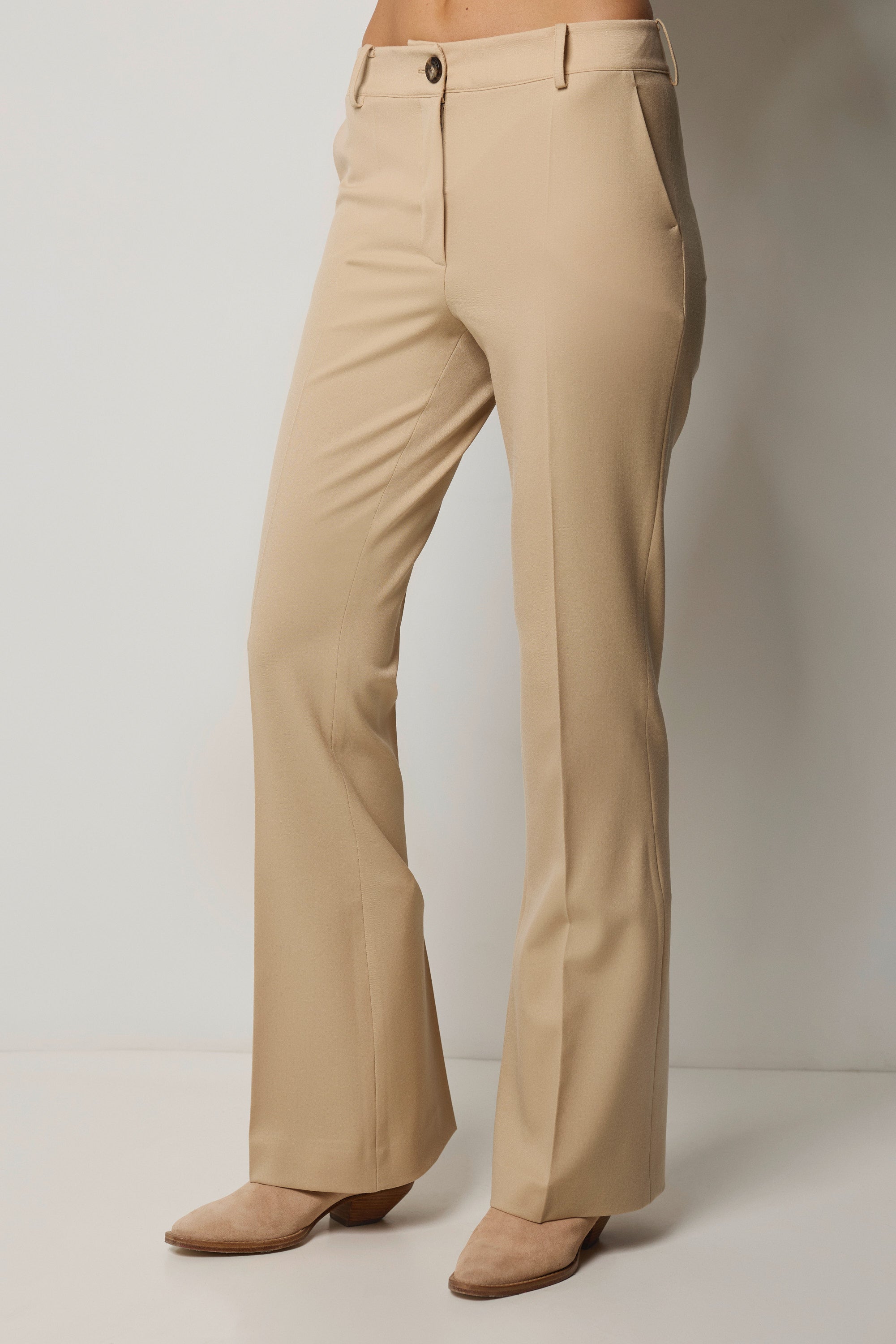 BRIGITTE stretch wool pants