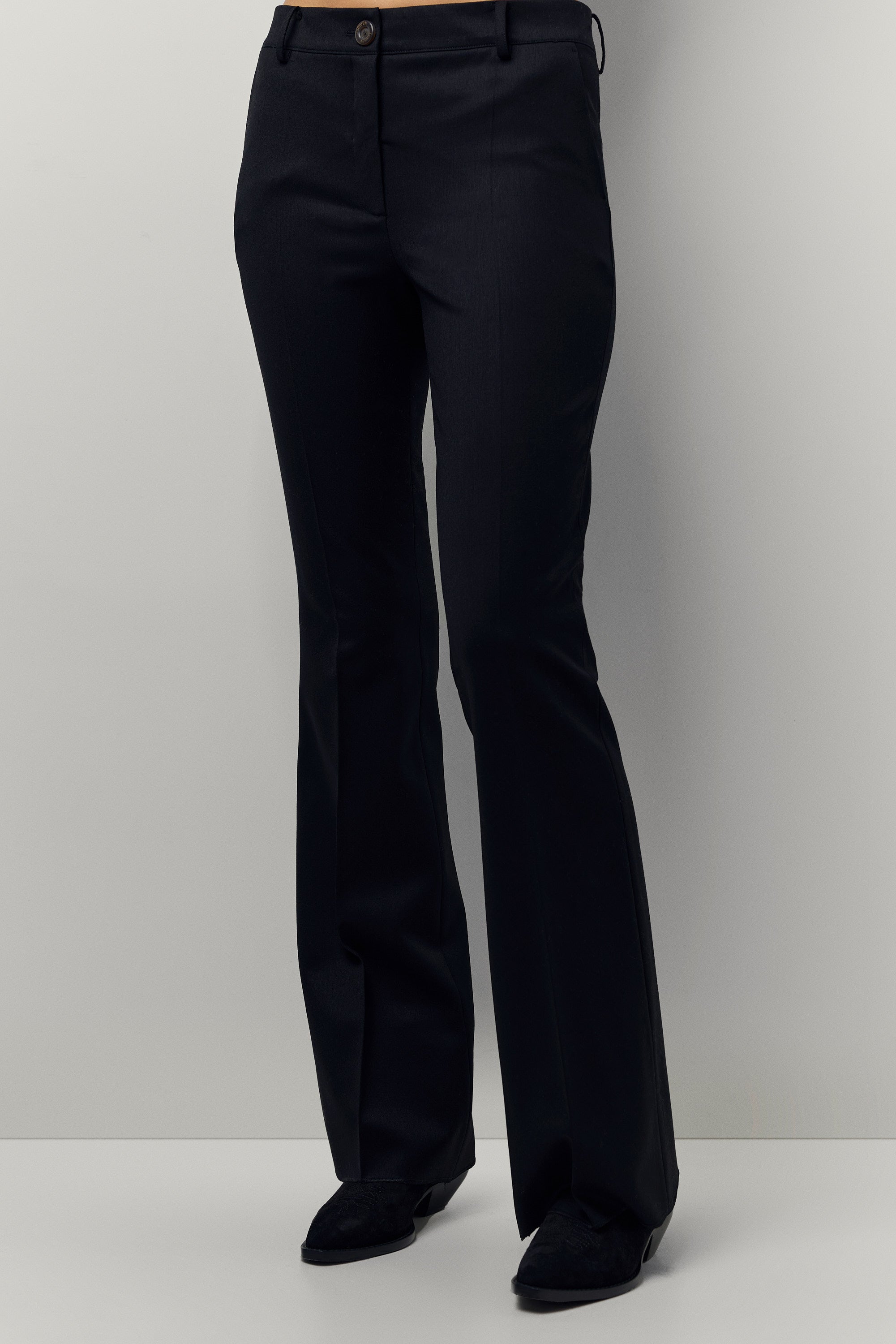 Pantalon Brigitte en laine stretch