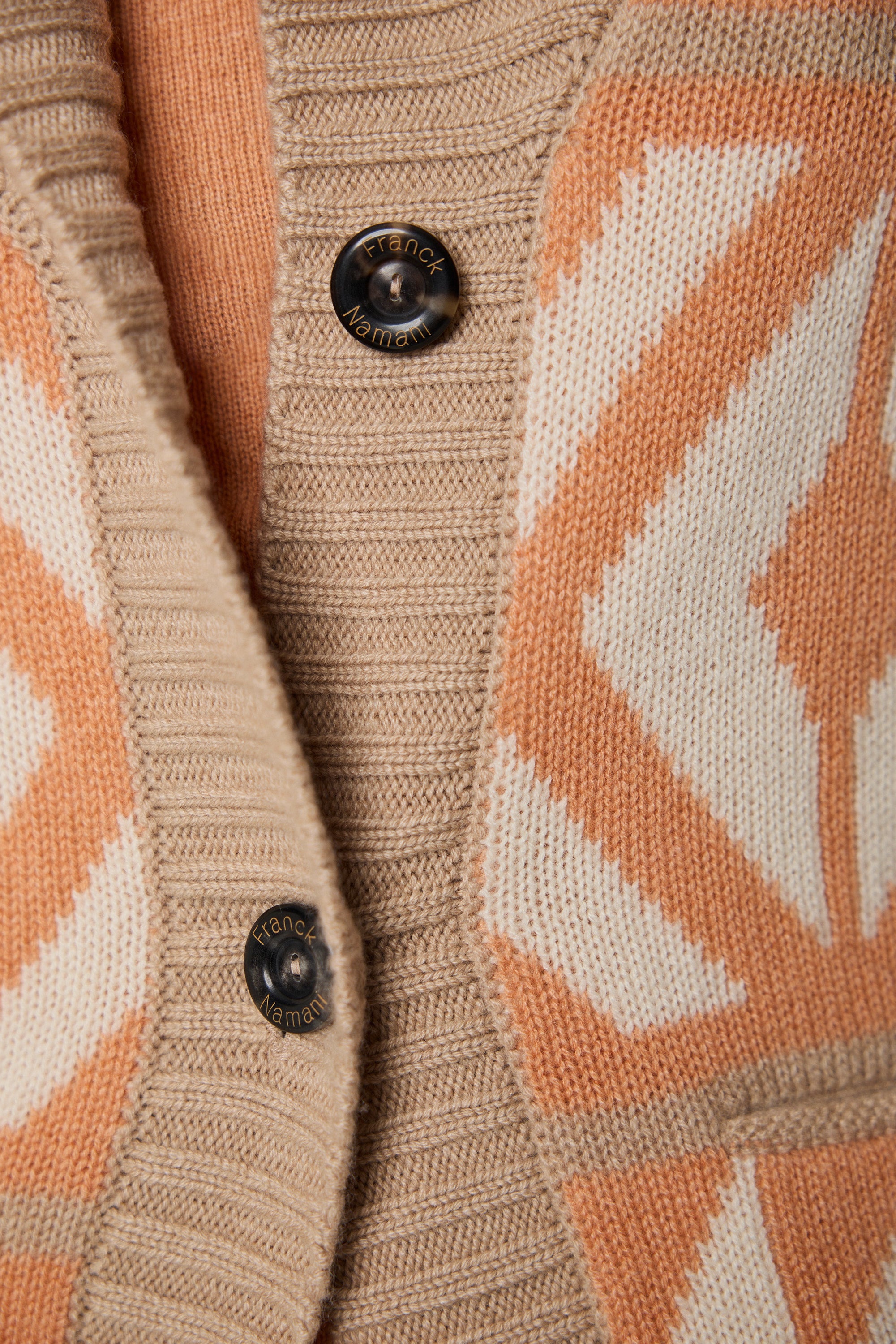 WEEK-END jacquard cardigan