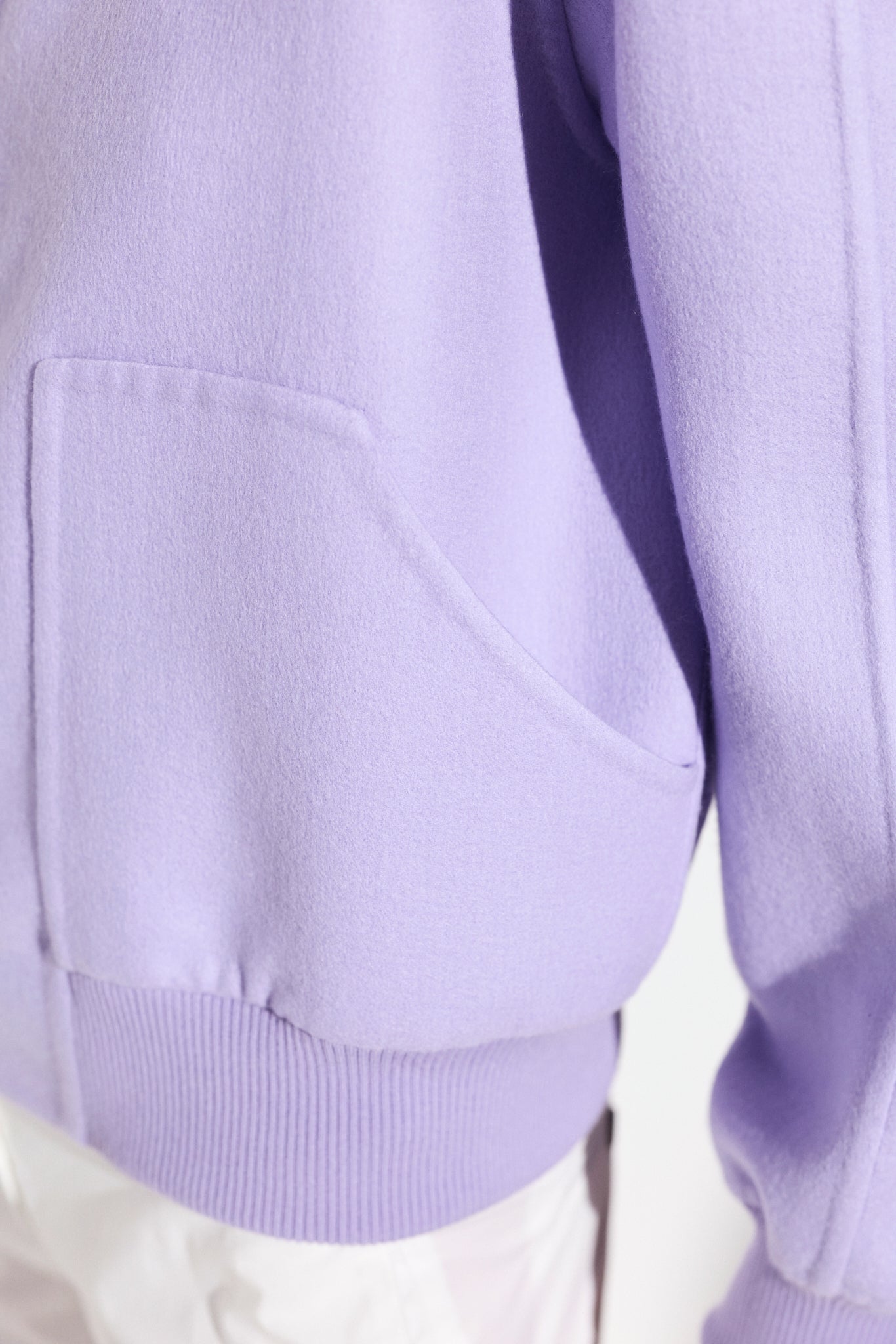 Veste Bomber en baby cachemire