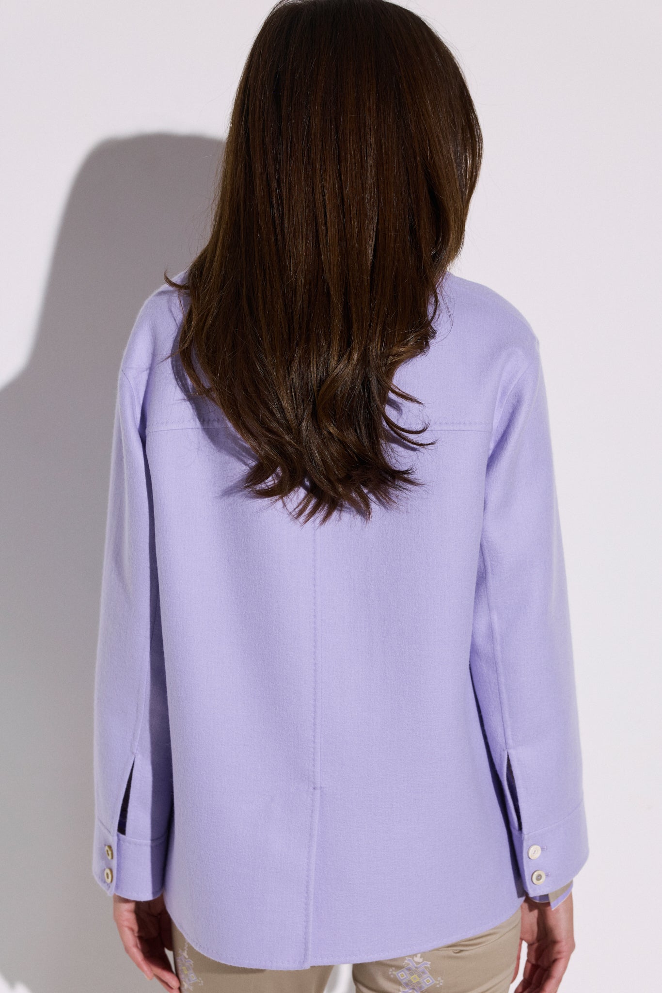 Veste Saharienne en baby cachemire