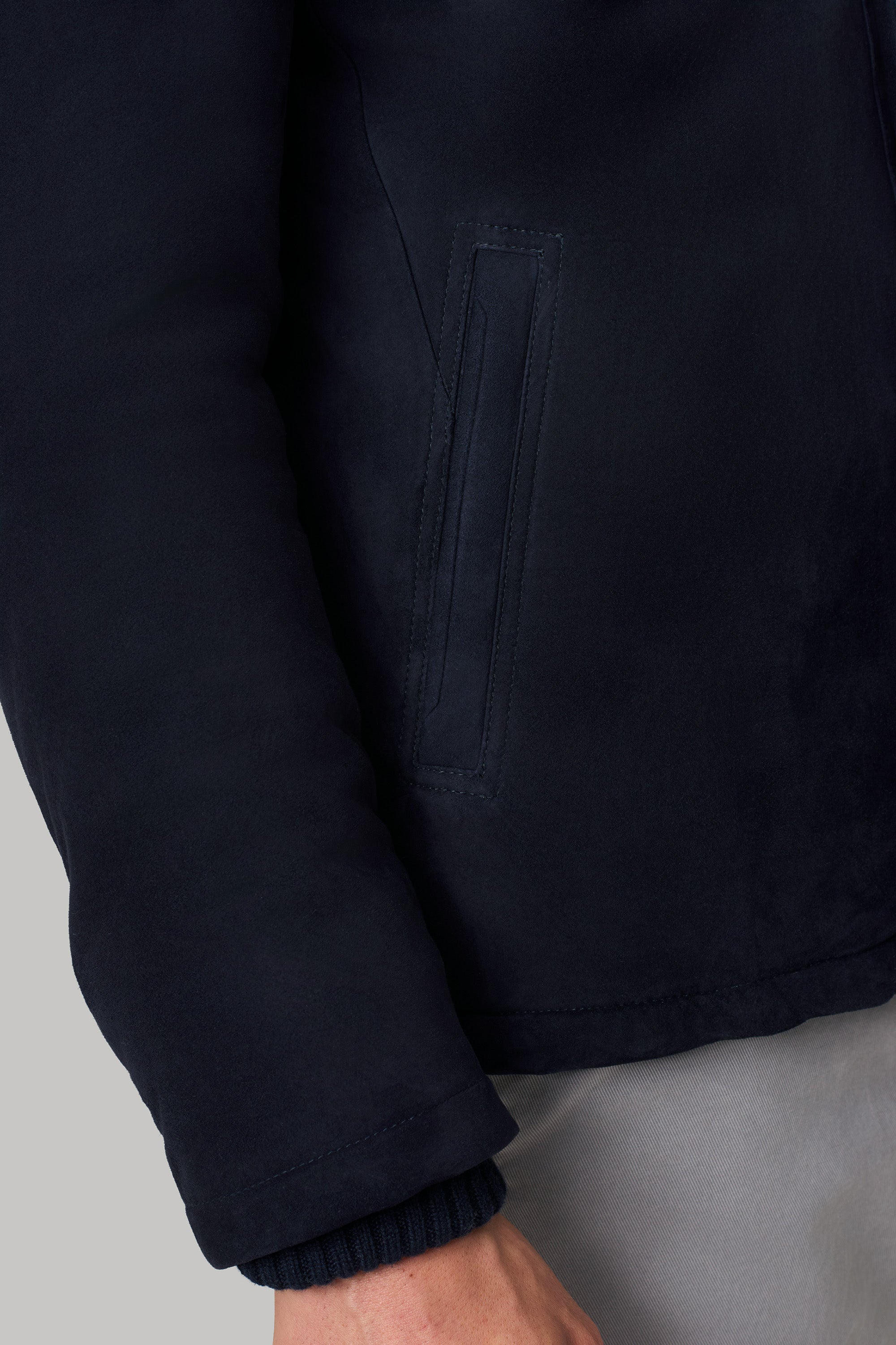 Parka CORTINA en suède