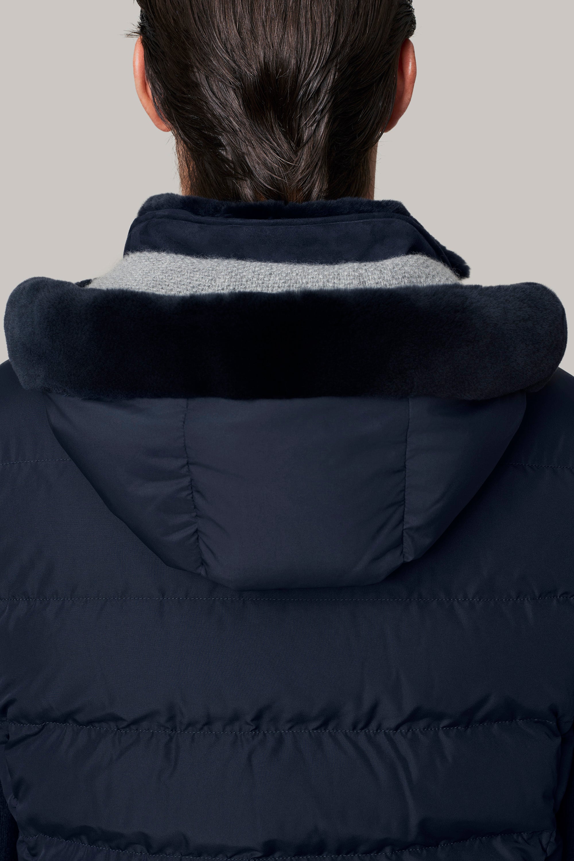 Gilet COURCHEVEL en silk nylon ultra-light