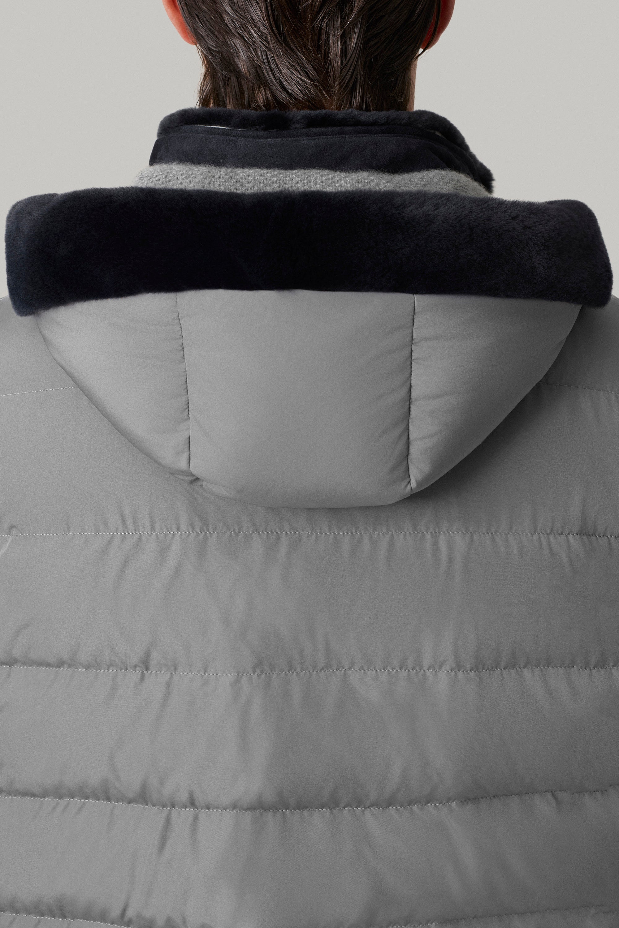 Gilet COURCHEVEL en silk nylon ultra-light