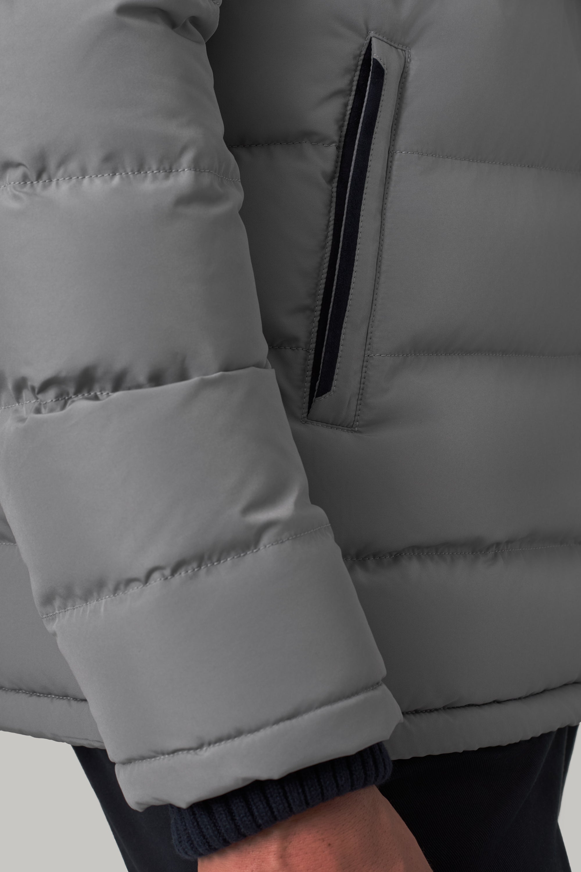 Doudoune COURCHEVEL en silk nylon ultra-light