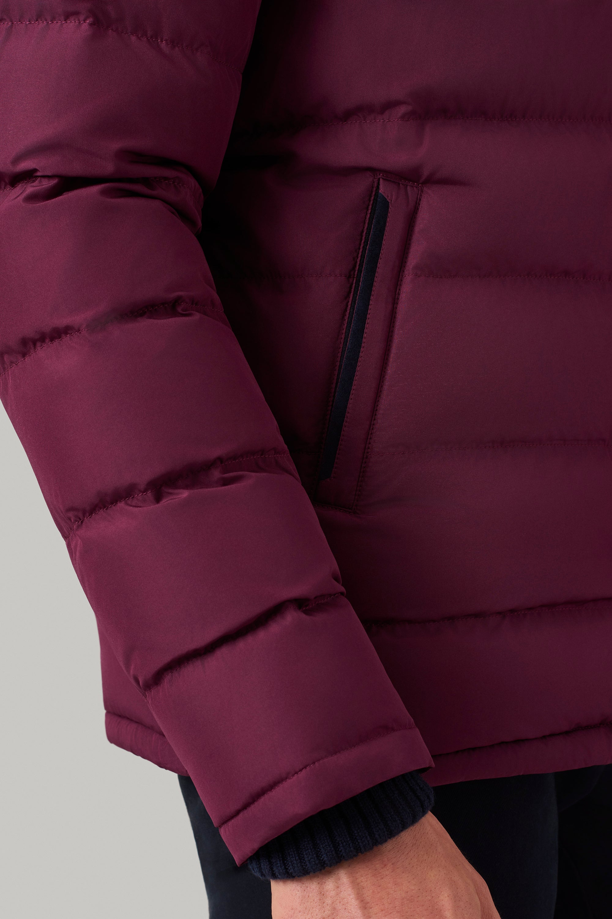 Doudoune COURCHEVEL en silk nylon ultra-light
