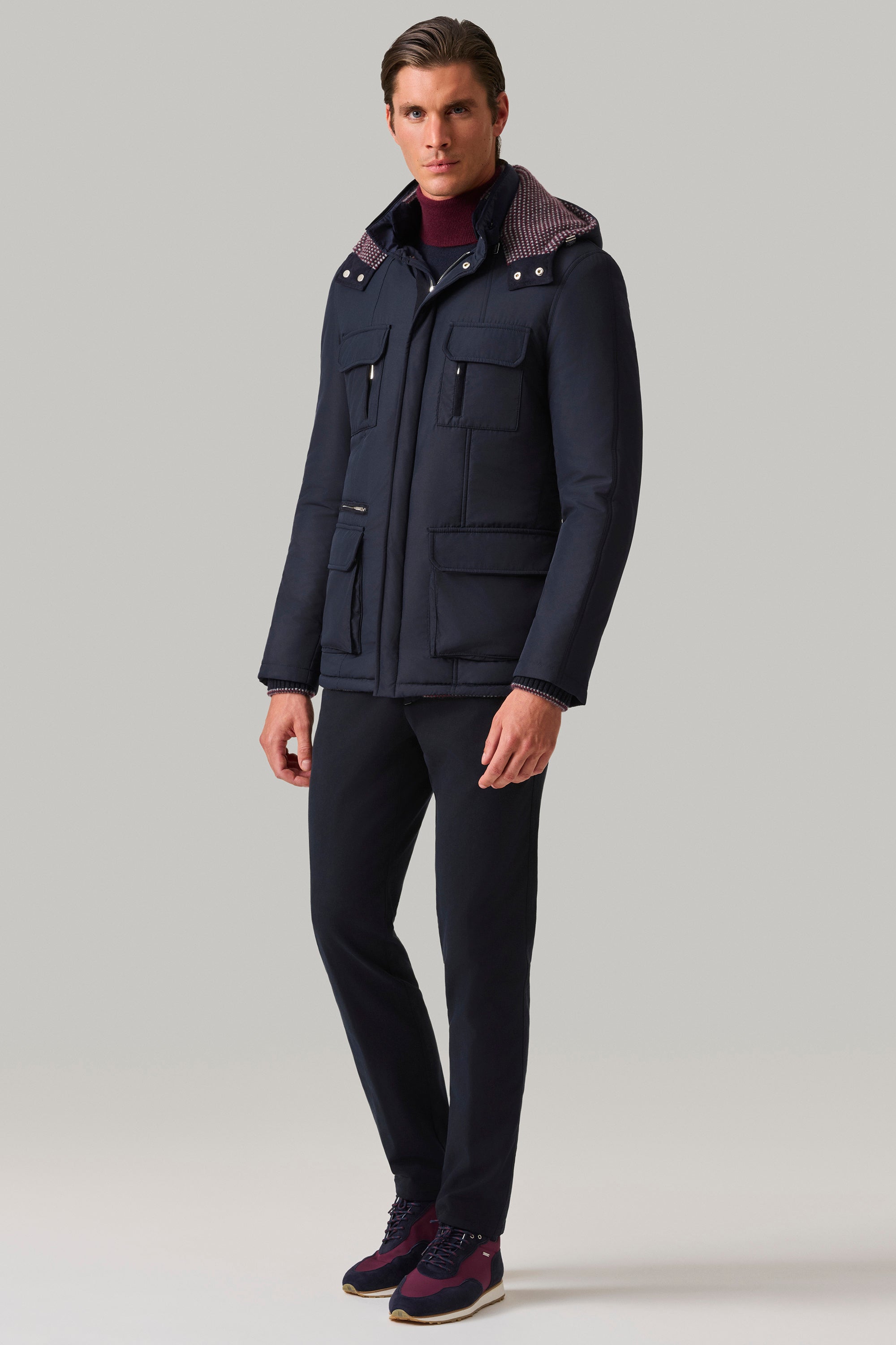 Parka DAKOTA en silk nylon ultra-light