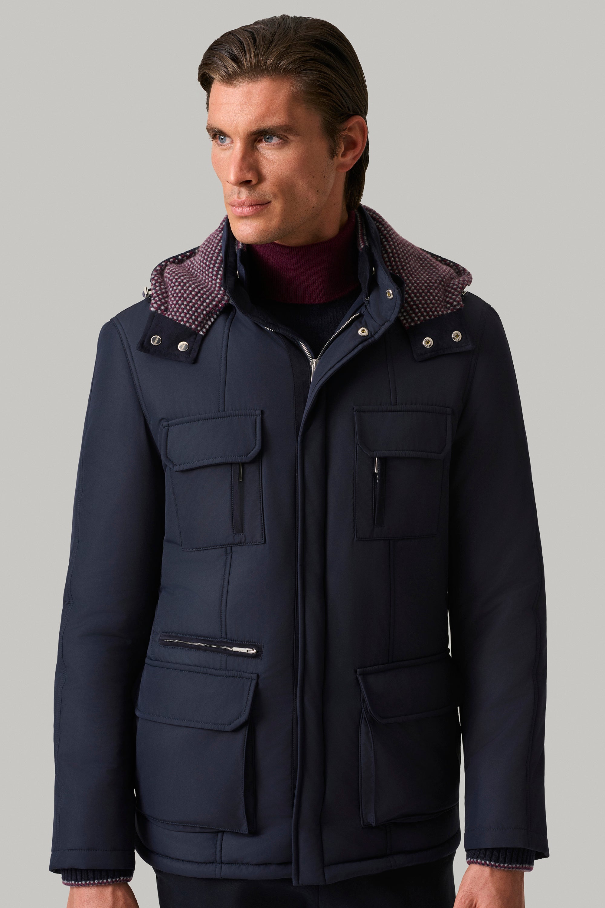 Parka DAKOTA en silk nylon ultra-light
