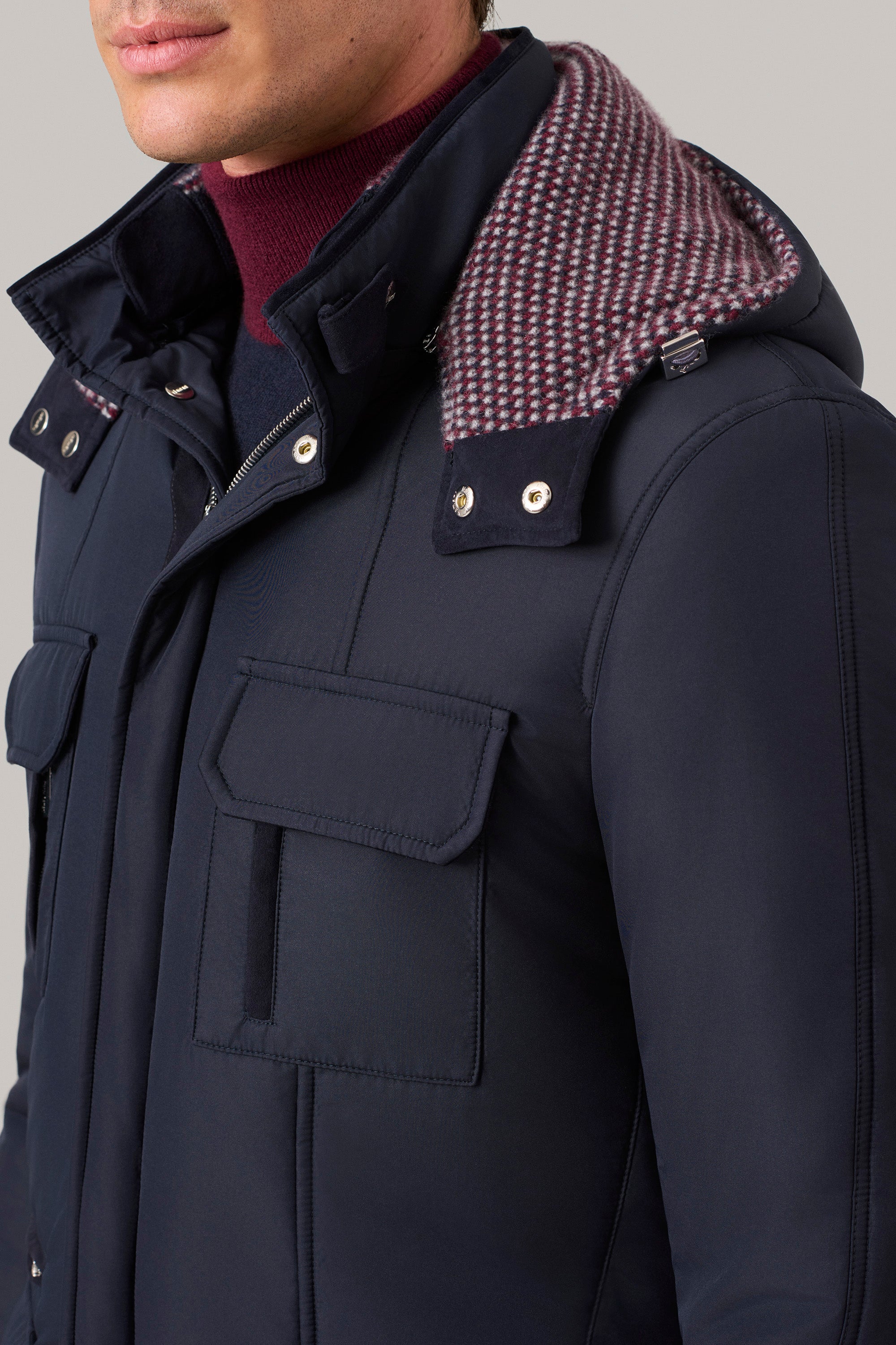 Parka DAKOTA en silk nylon ultra-light