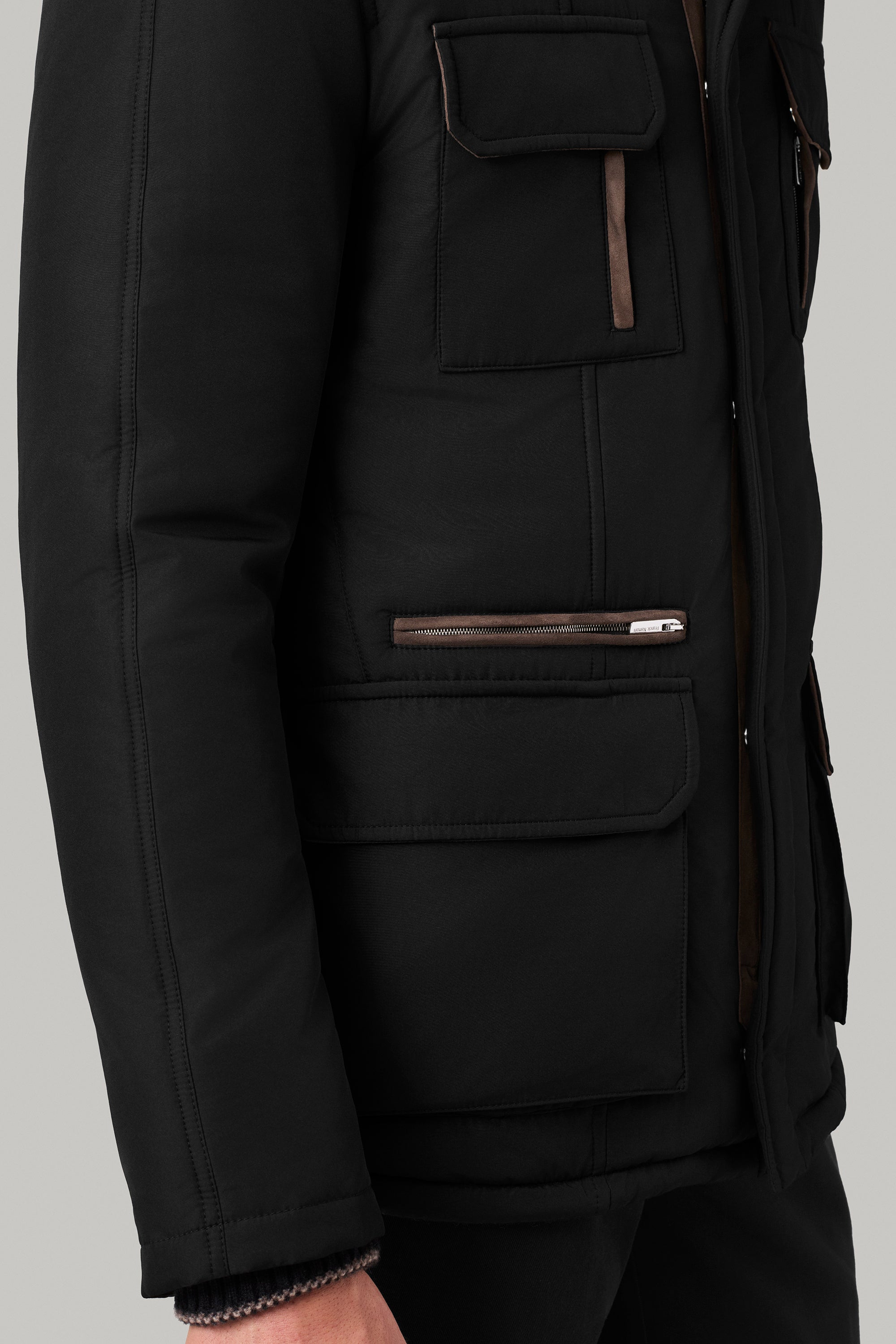 Parka DAKOTA en silk nylon ultra-light