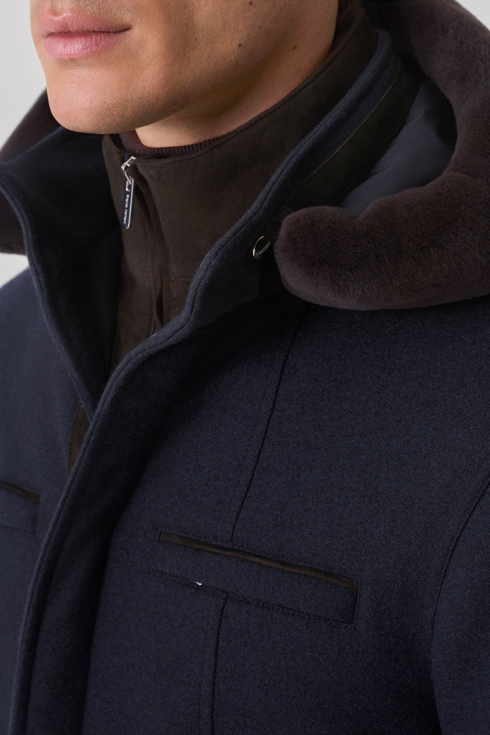 Parka Elvis en ultimum cachemire felt