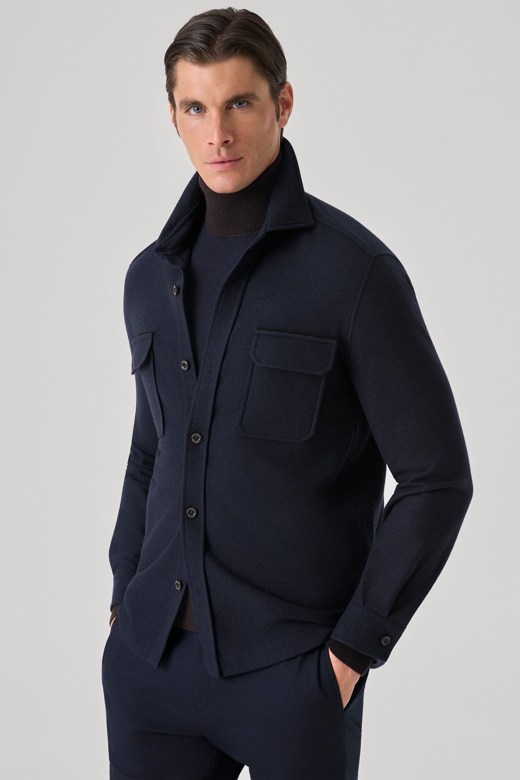 Chemise en ultimum cachemire felt