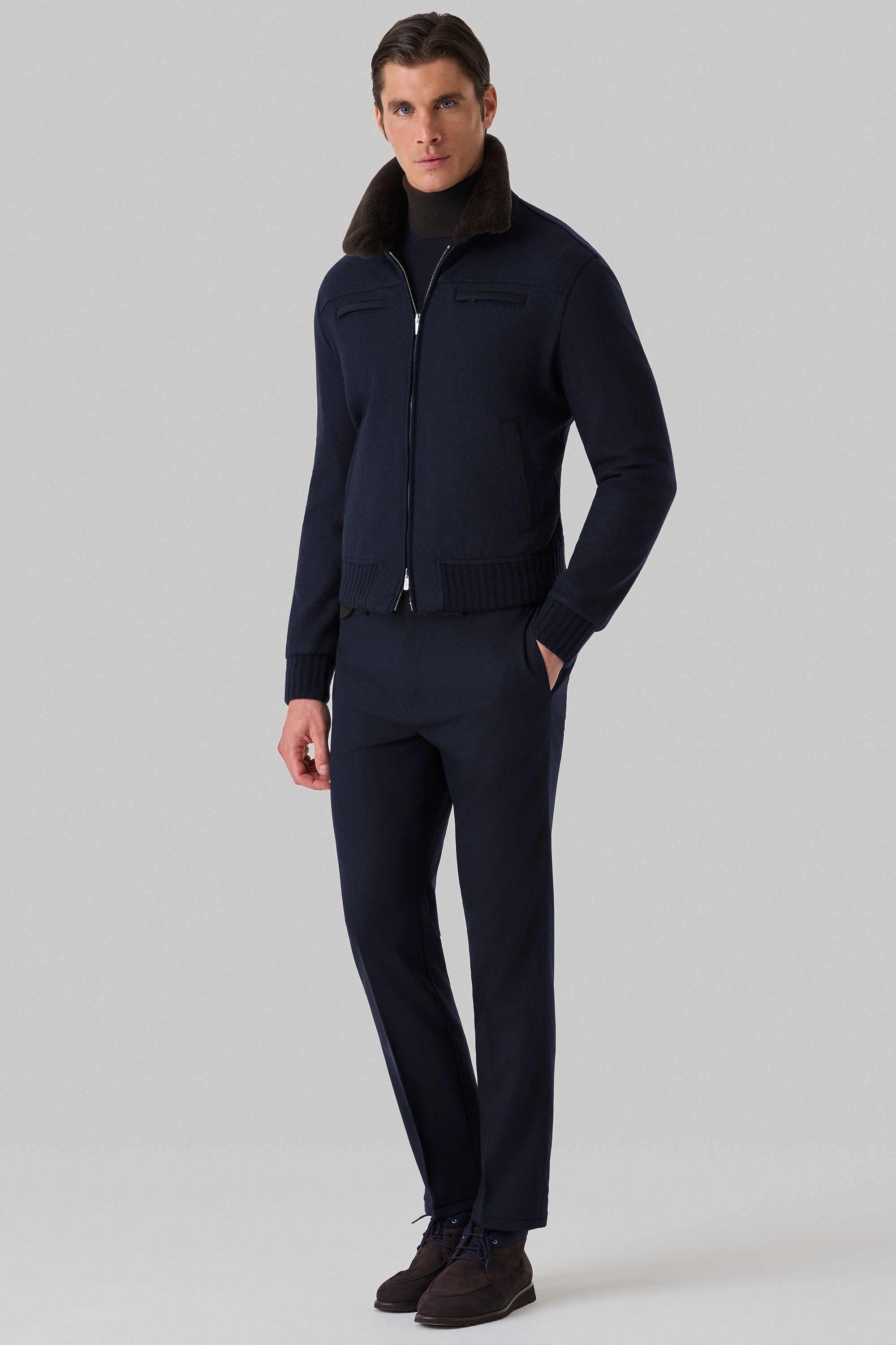 Blouson Cortina en ultimum cachemire felt
