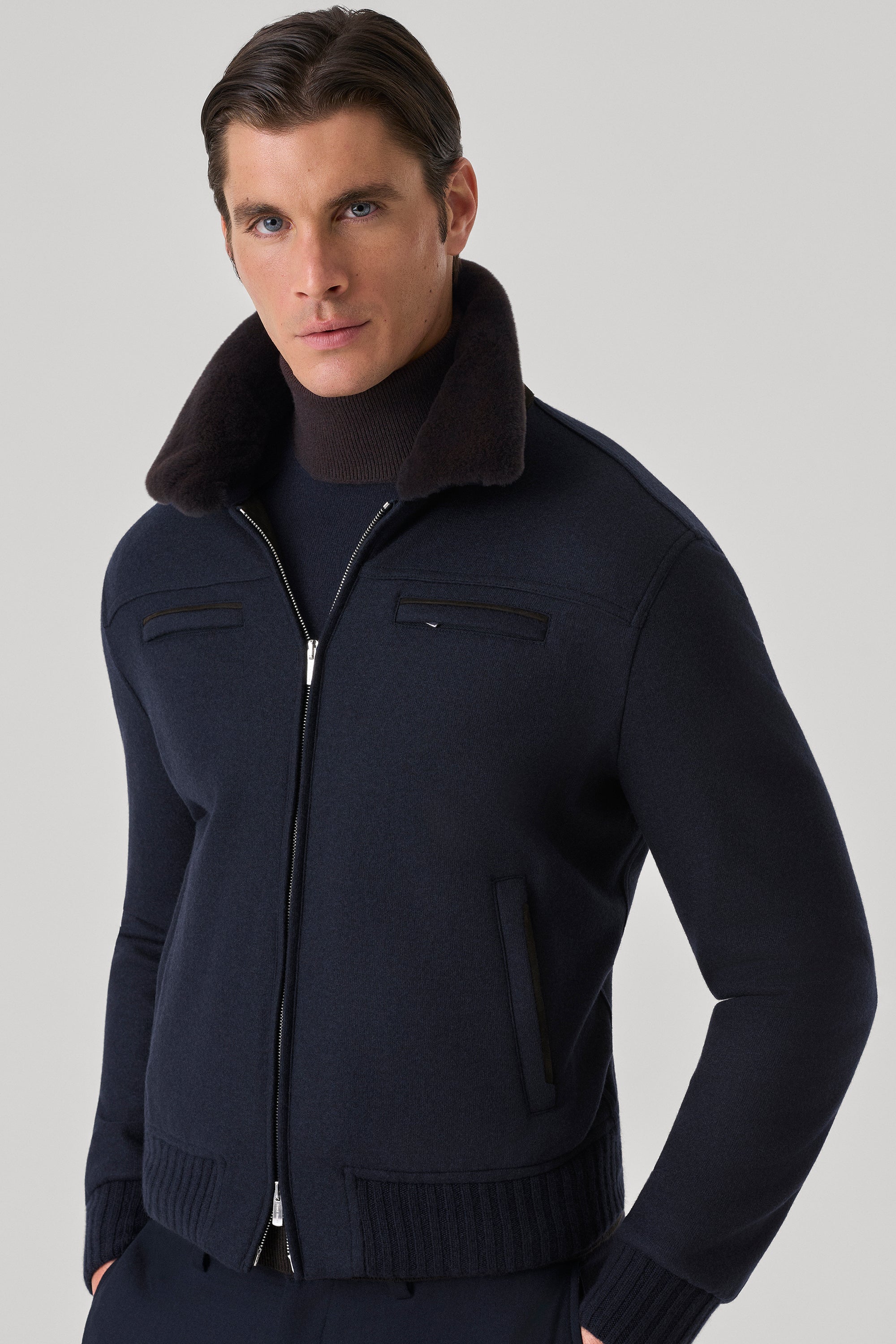 Blouson Cortina en ultimum cachemire felt