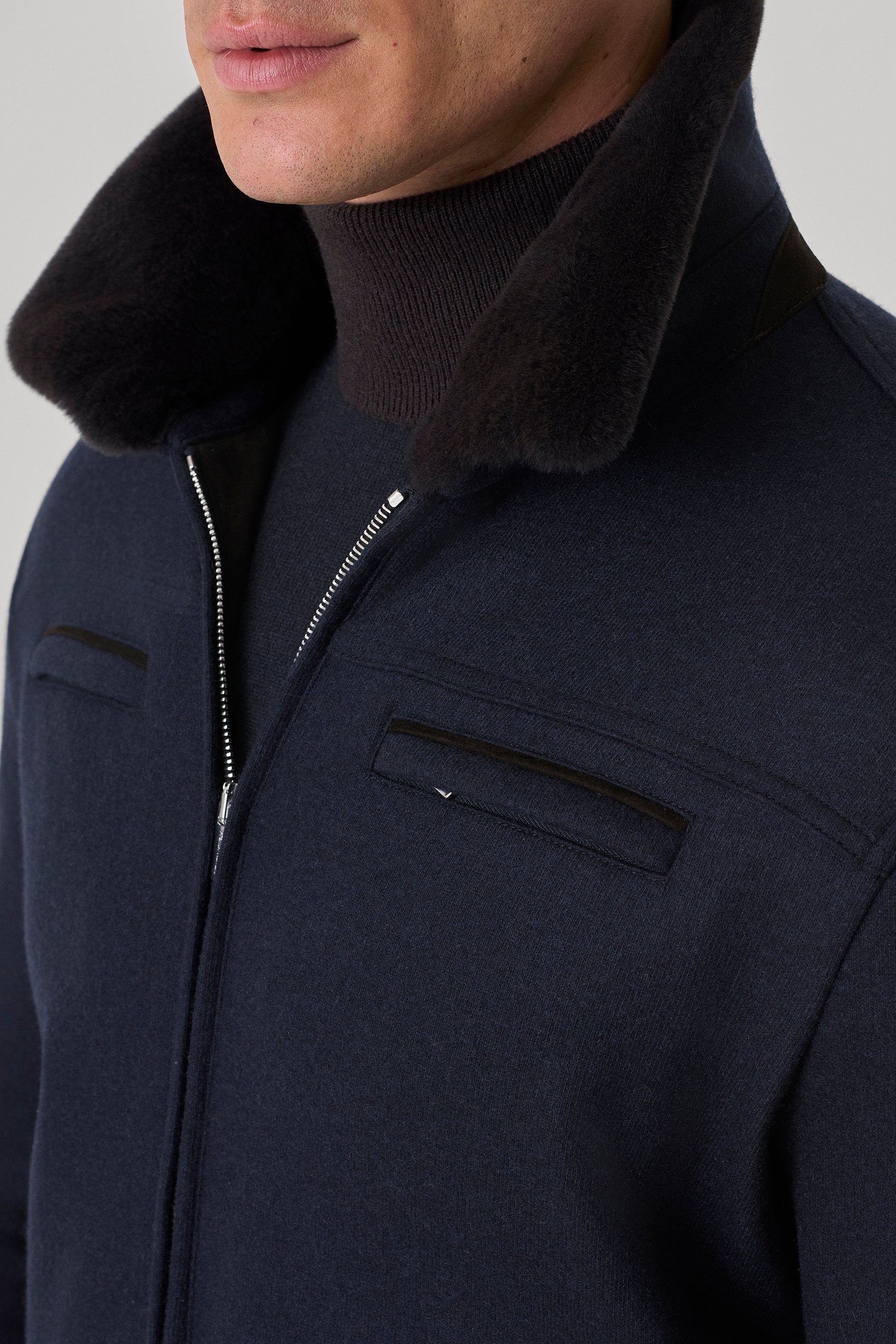 Blouson Cortina en ultimum cachemire felt